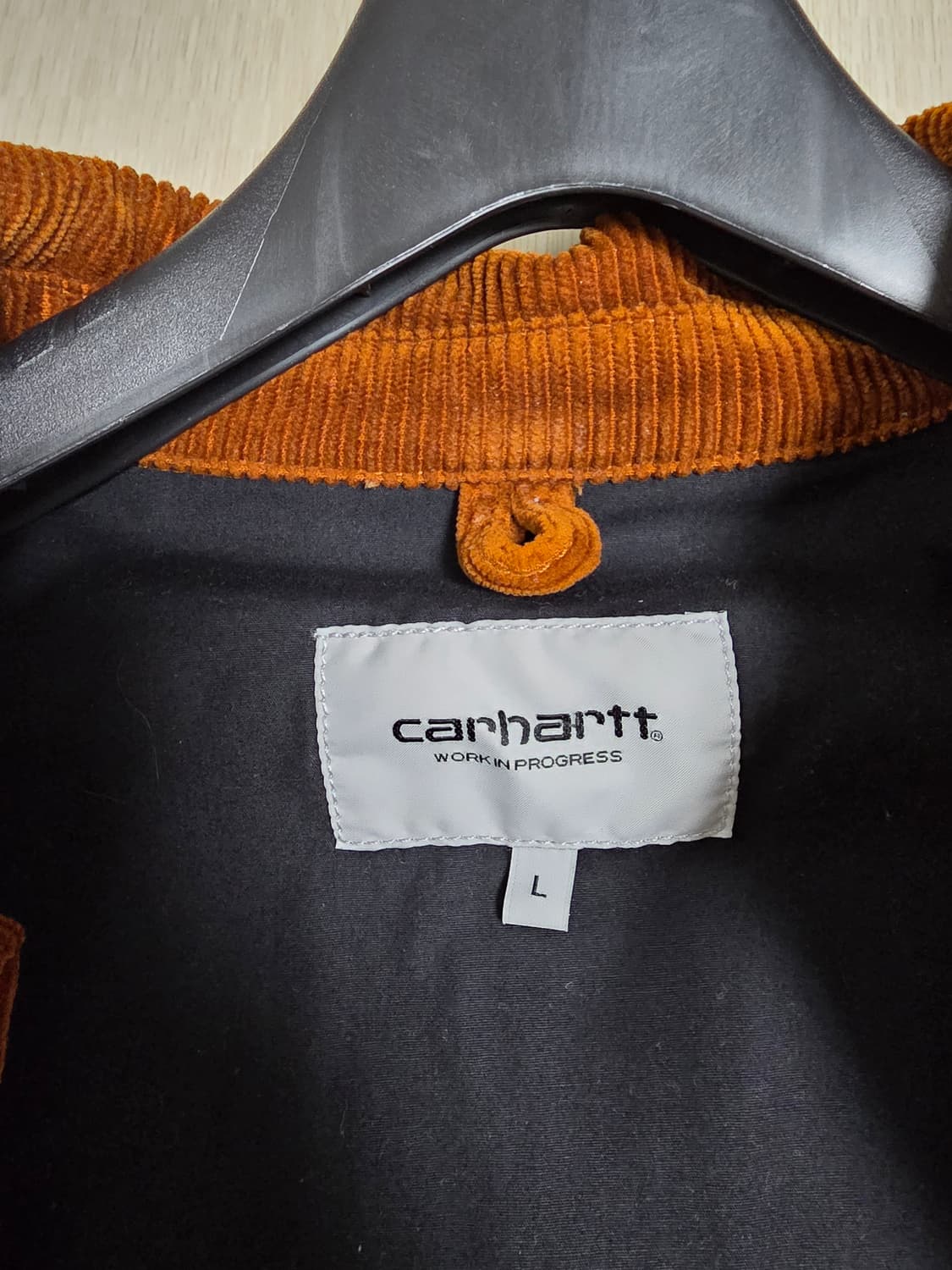 칼하트 wip 코듀로이 자켓 체감105 사이즈 상품이미지2