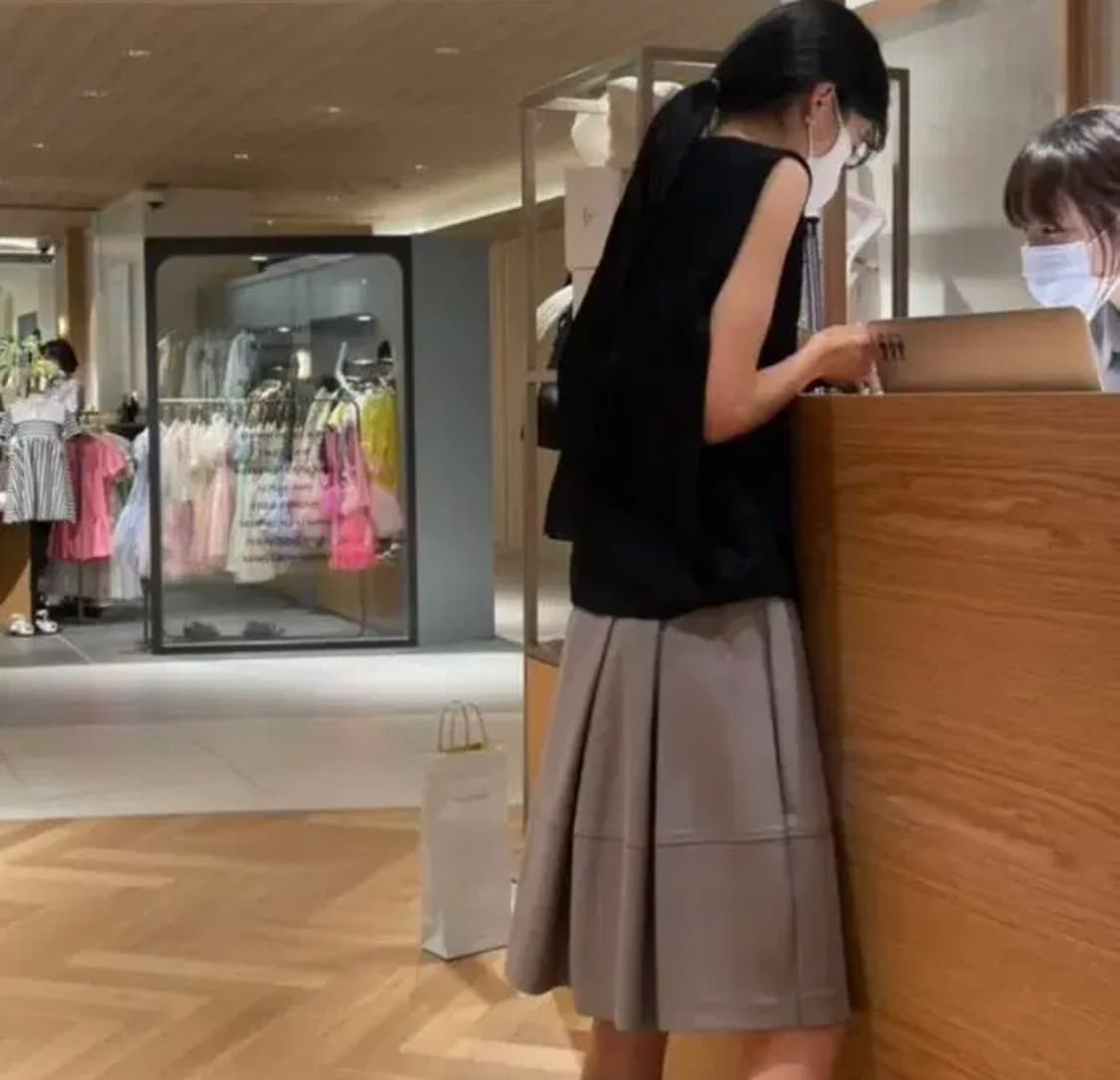 에핑글러 vest blouse 베스트 블라우스 자카드 아이보리 상품이미지3