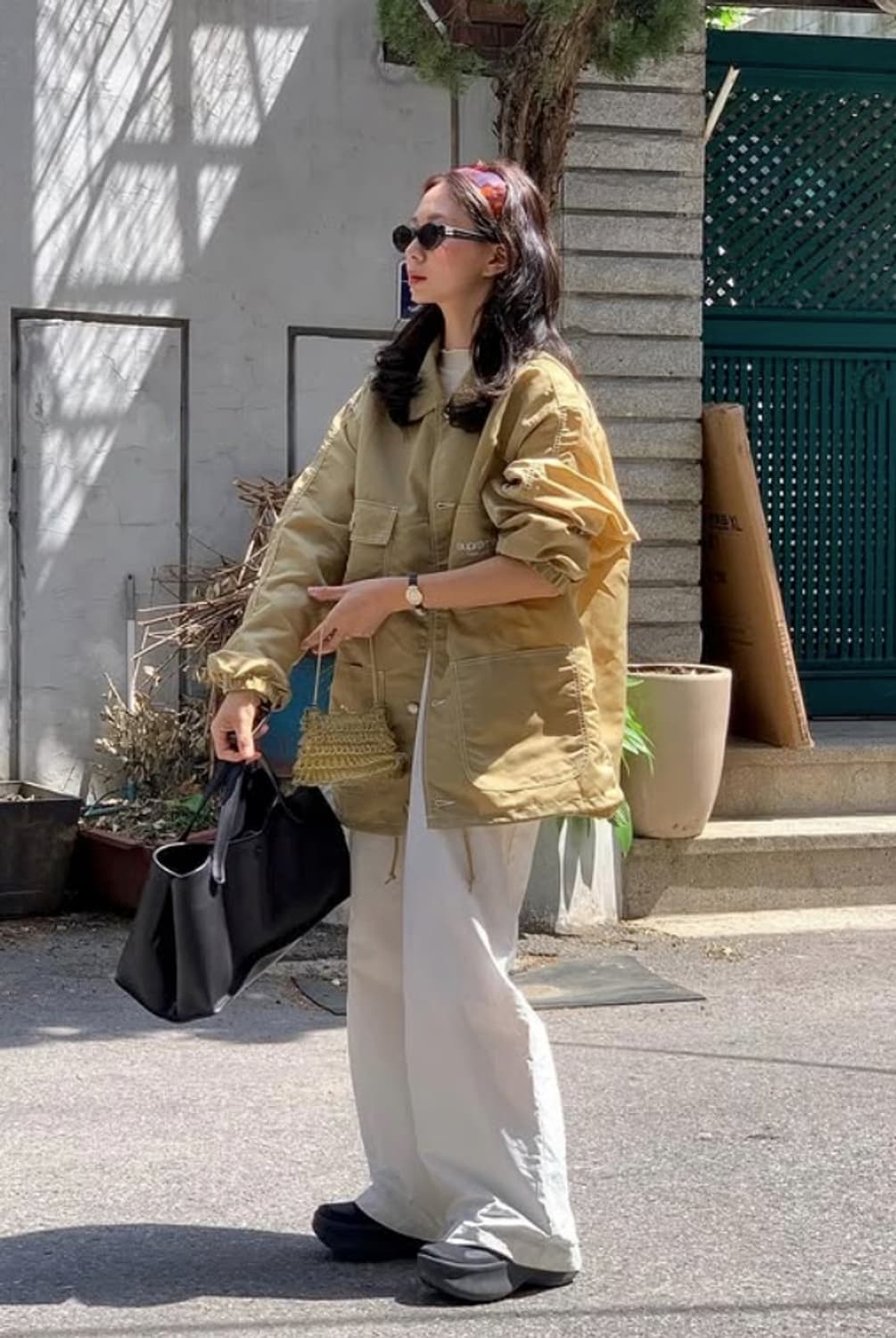 슈프림 나일론 초어 자켓 탄 Supreme 피버자켓 상품이미지2