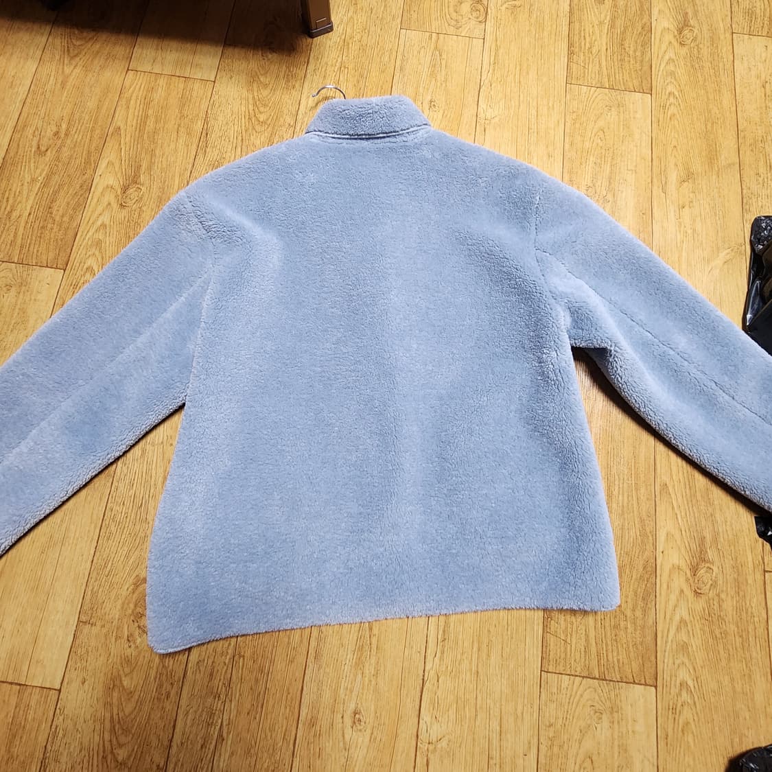 멜라운지 베티 무스탕 양털 하프코트 덤블자켓 상품이미지10