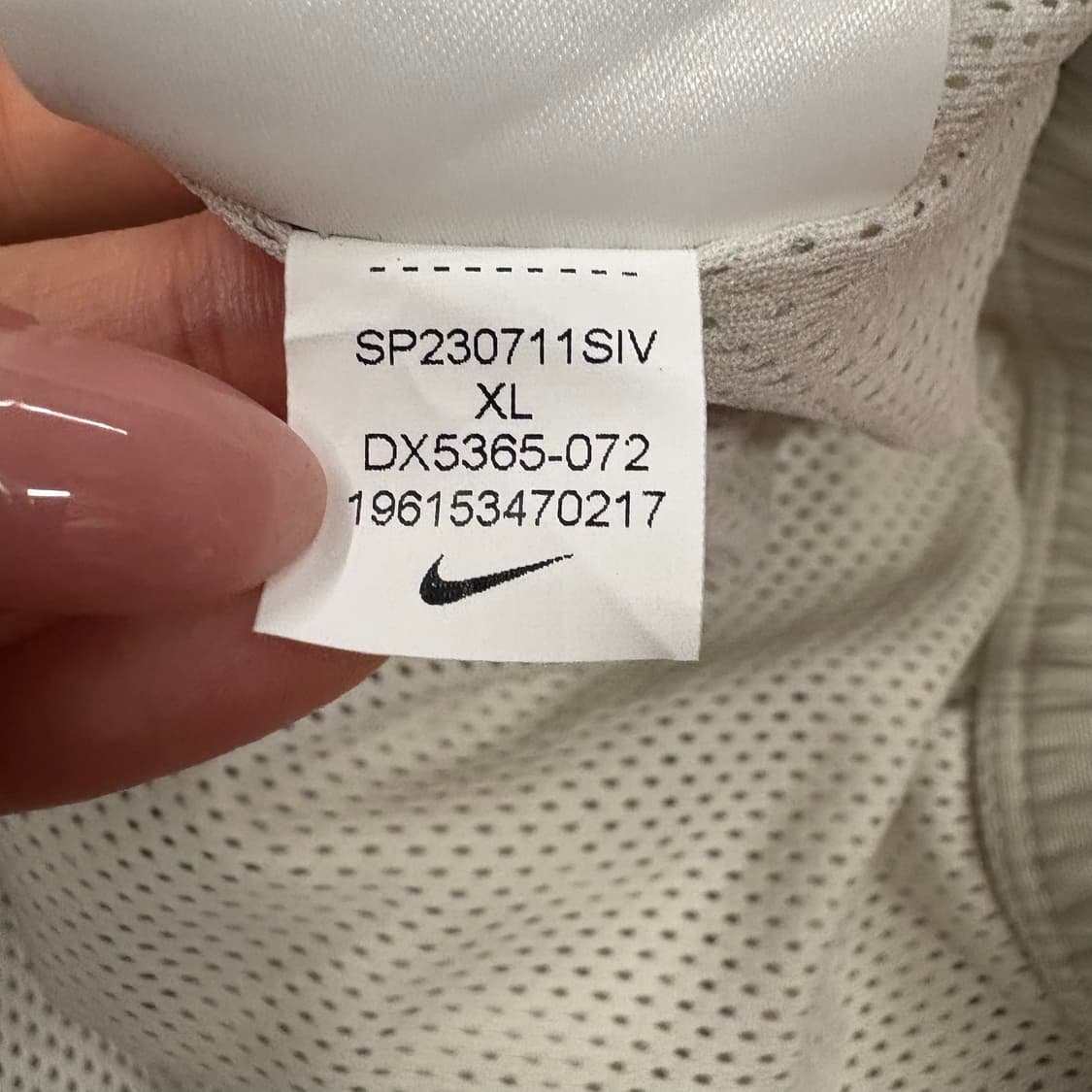 [정품/80,xl] 나이키 애슬레틱스 바람막이 아노락 후드 b15 상품이미지7