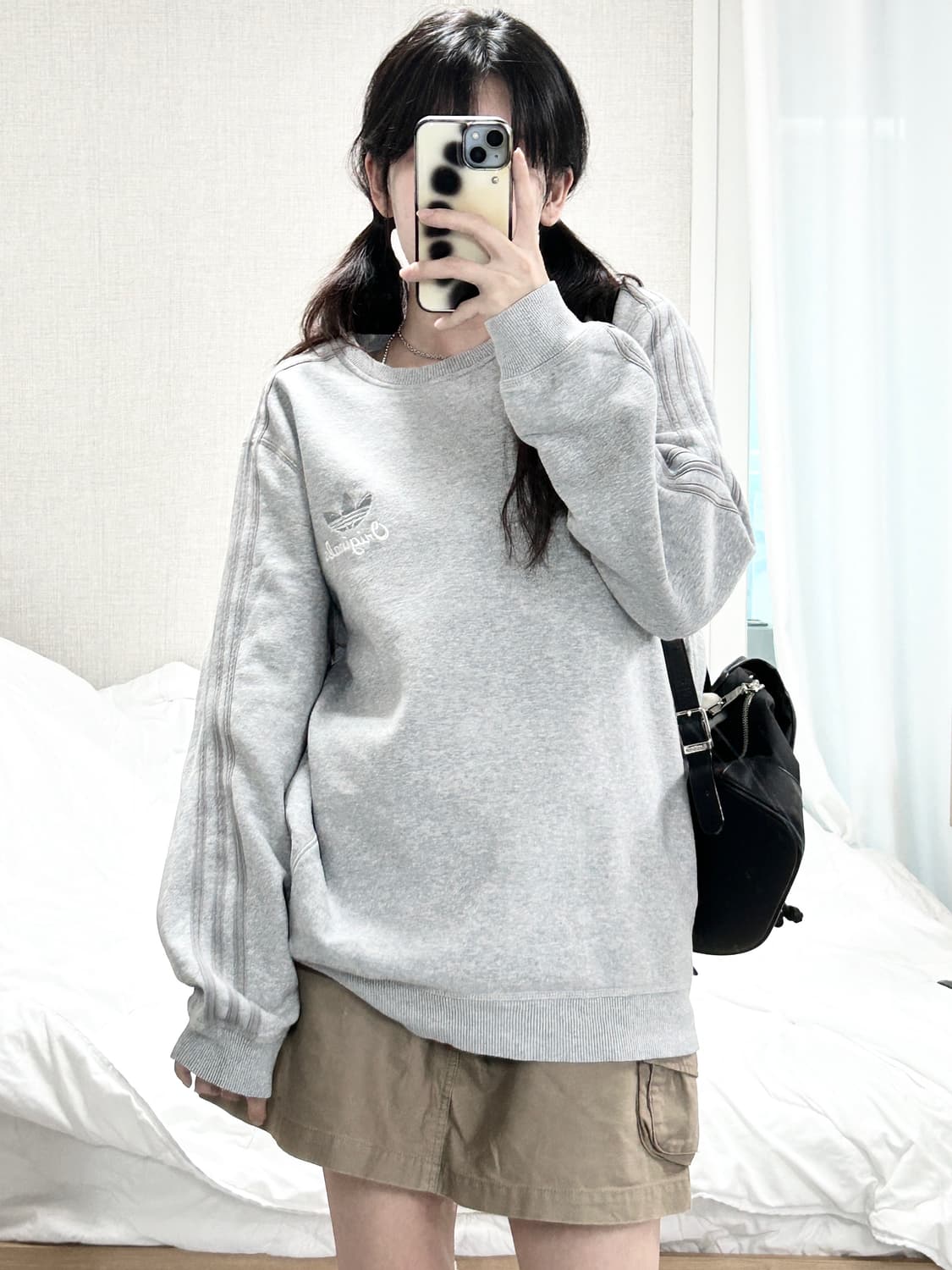 아디다스 오리지널스 삼선 맨투맨 상품이미지4