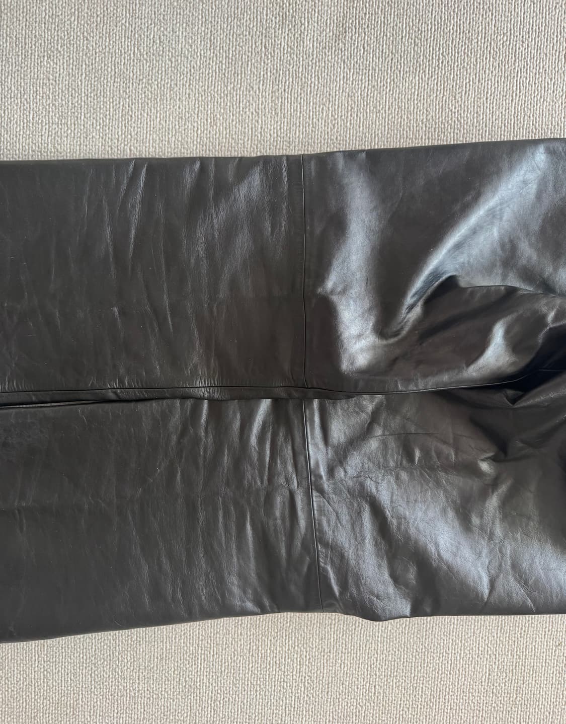 Avirex 아비렉스 레더 부츠컷 팬츠 상품이미지7