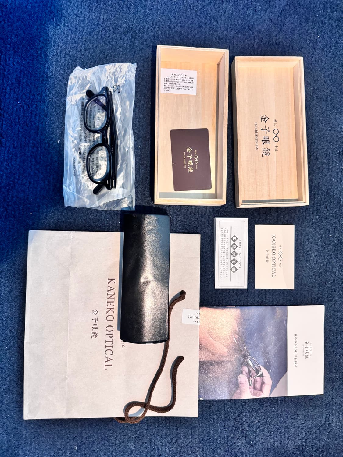 가네코옵티컬 금자 안경 KA62 NVSH 풀세트 상품이미지2