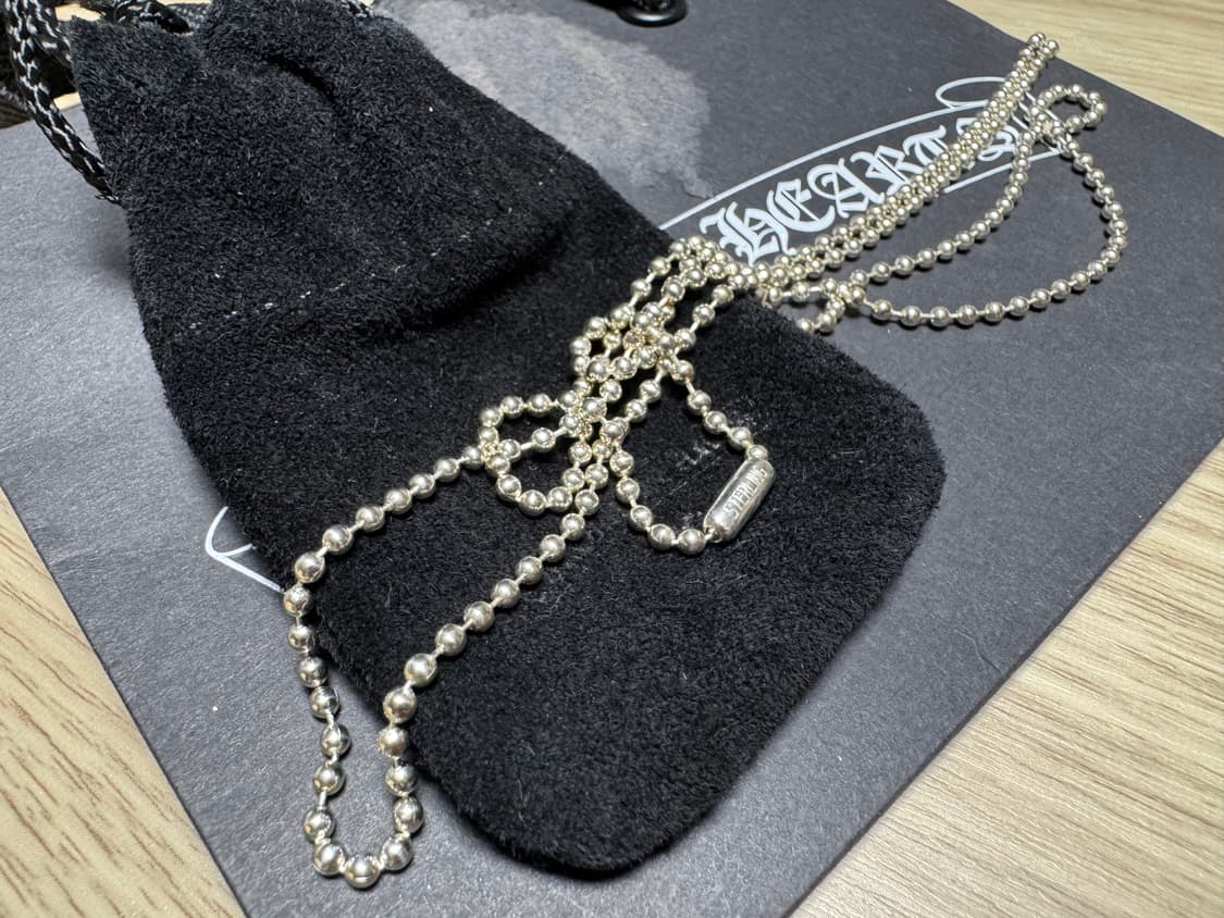 [새상품] 크롬하츠 볼체인 30인치 상품이미지3