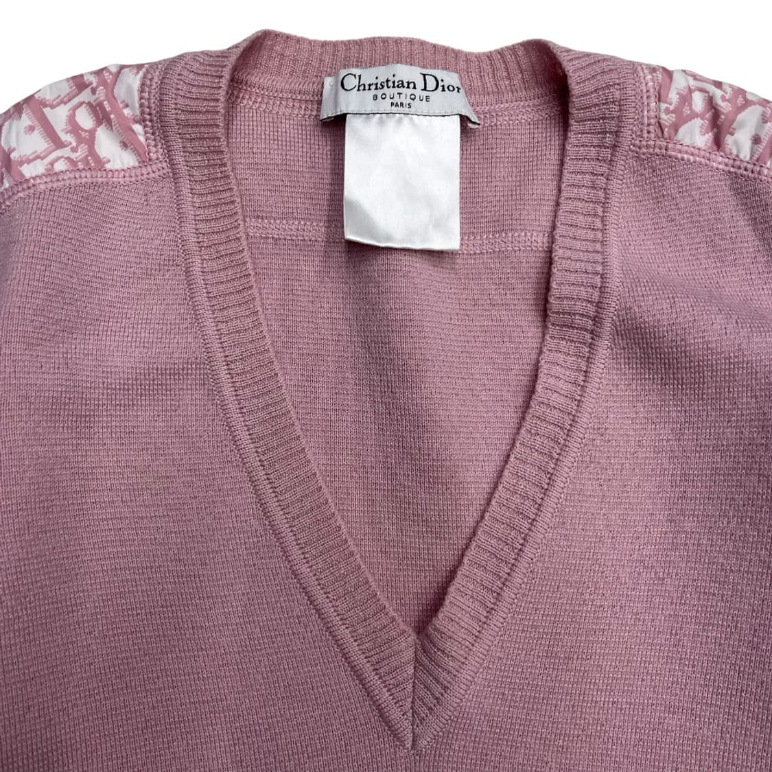 2000s 크리스찬 디올 오블리크 핑크 트로터 니트 ( 파페치 현재 20 상품이미지4