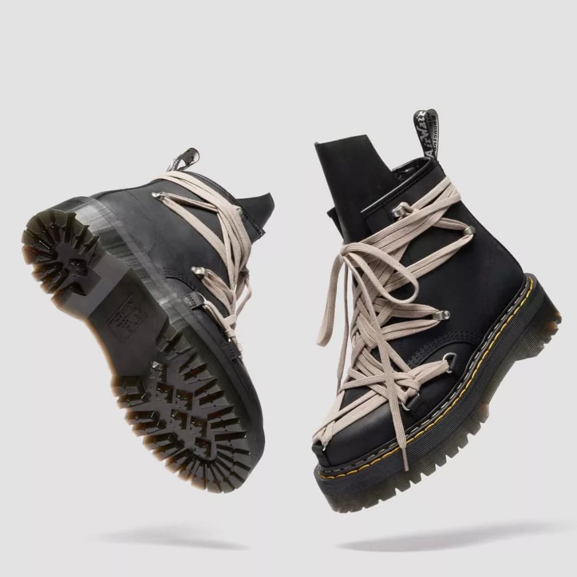 [255]릭오웬스 x 닥터마틴 25fw 1460 쿼드 솔 메가레이스 상품이미지9