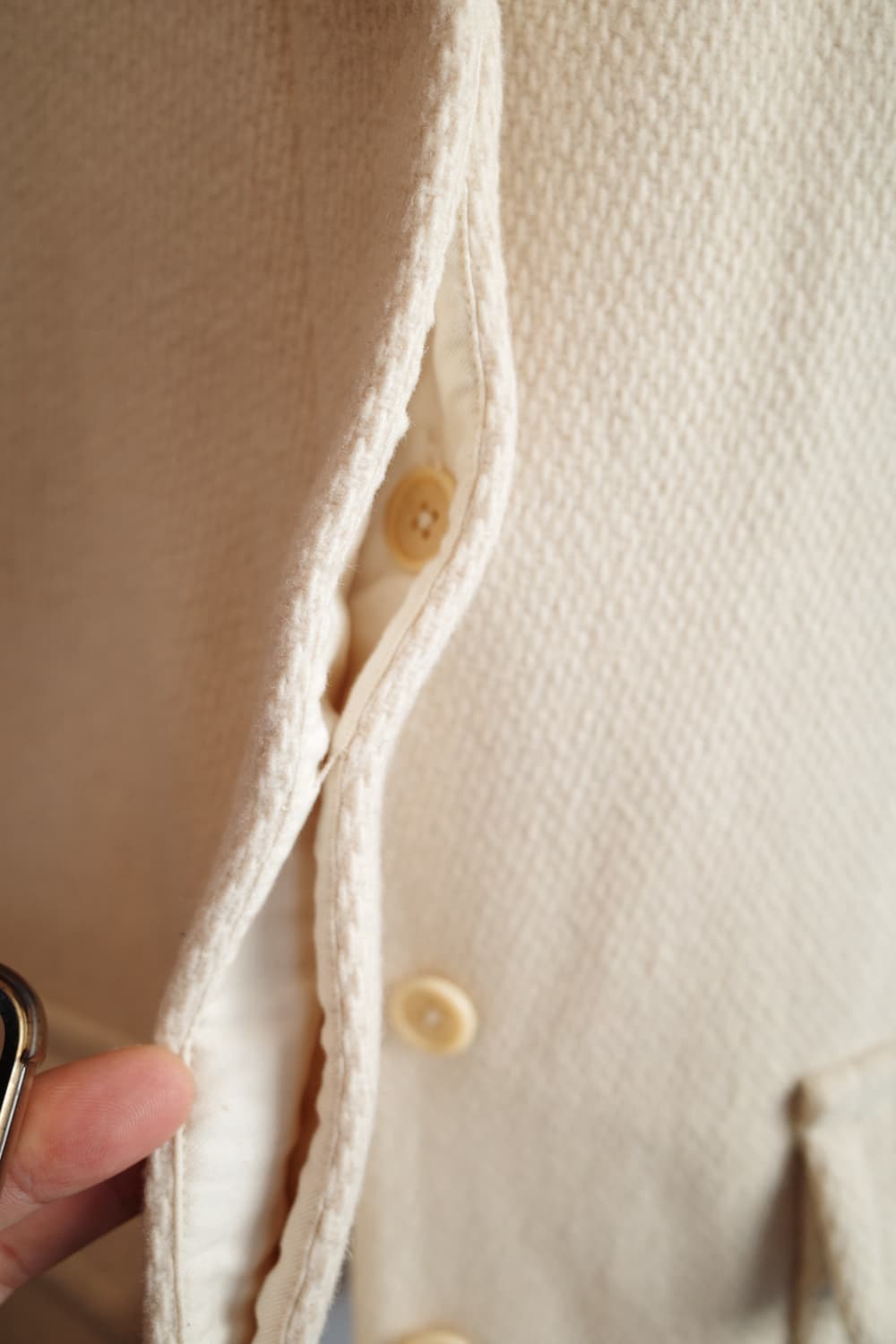 Japan brand 울 하프 코트  상품이미지6