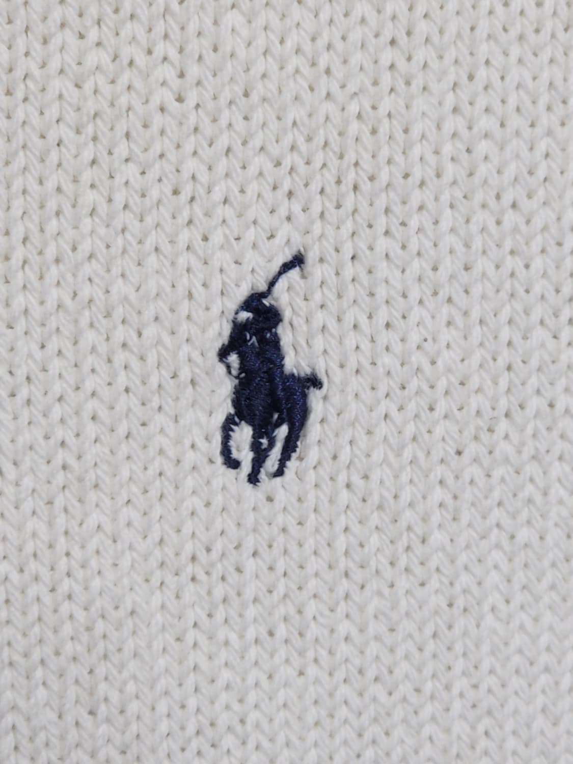 (95) 랄프로렌 폴로 니트조끼 화이트 베스트 브이넥  상품이미지4