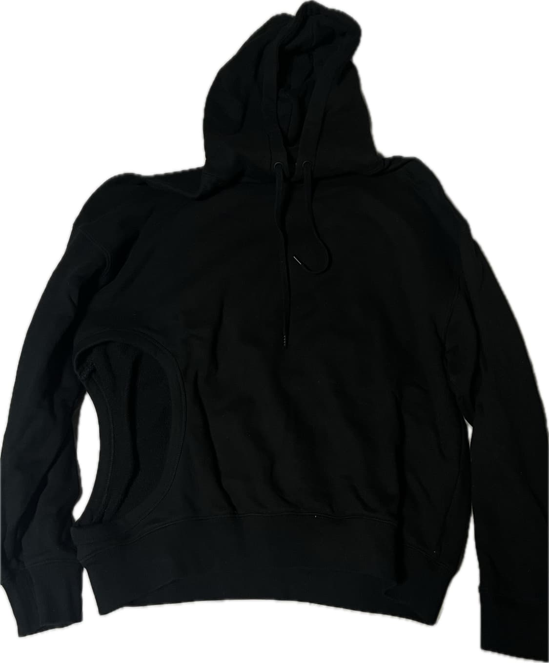 H&M toga 컷아웃 후드티 상품이미지2