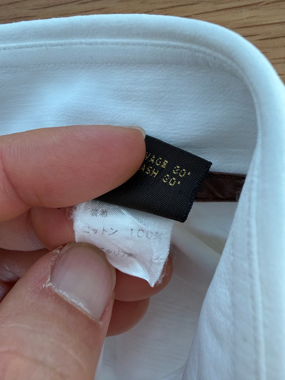 올드 루이비통(LOUIS VUTTON) 커프스 셔츠(ITALY) 상품이미지10