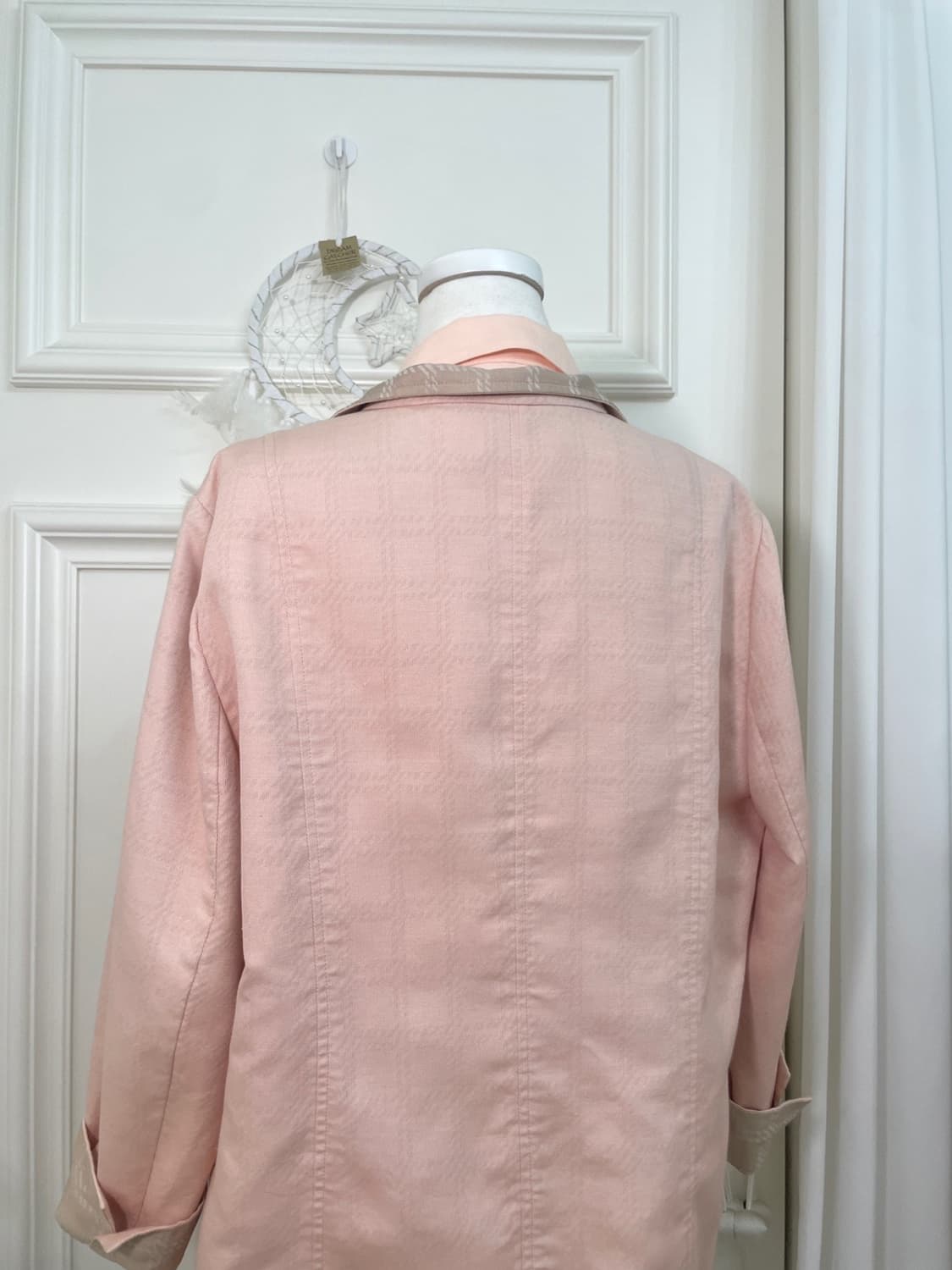 coralpink beige point spring loose jacke 상품이미지4