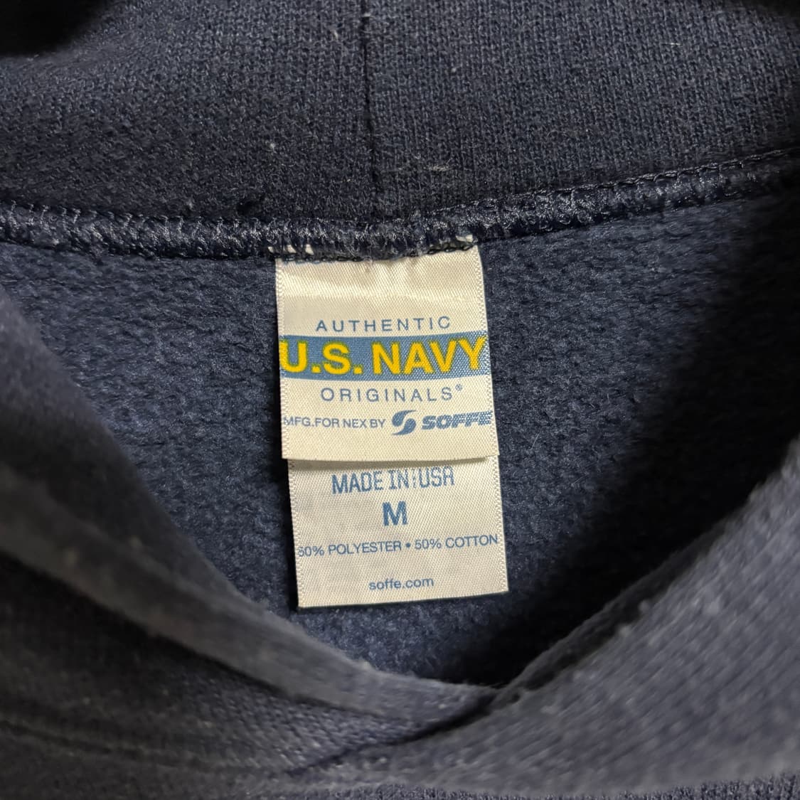 SOFFE US NAVY 미해군 PT 후드티 / 네이비, M 상품이미지4