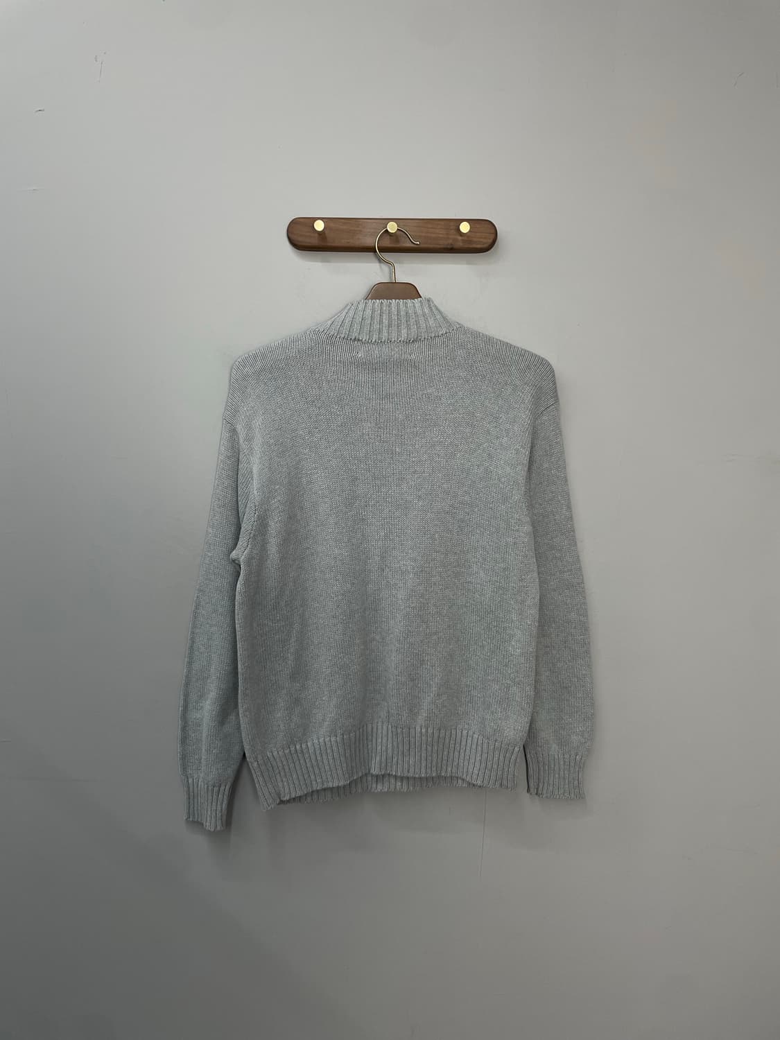 폴로 스포츠 그레이 반집업 니트집업 H1079 상품이미지4