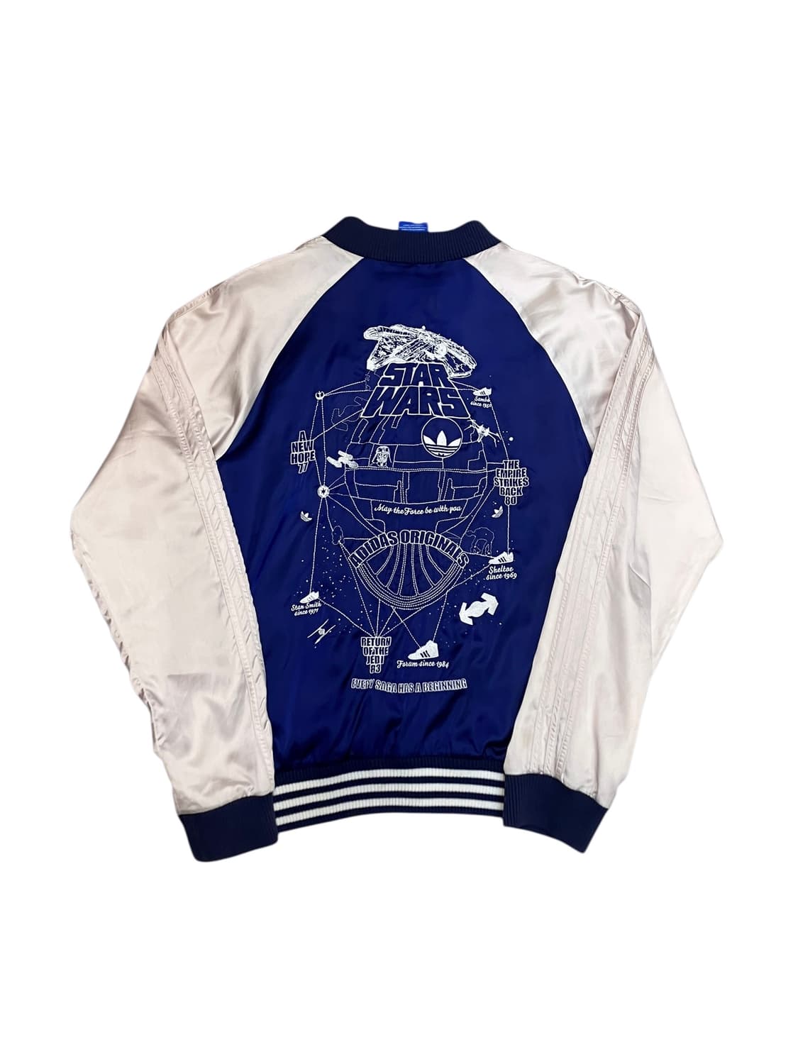 아디다스 스타디움 스타워즈 나일론 자수 자켓 네이비 105 #csz290 상품이미지4