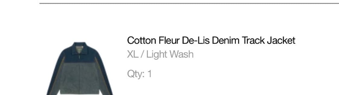데님티어스 리바이스 트랙자켓 XL 상품이미지3