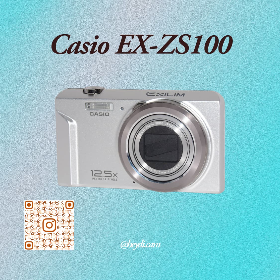 소장디카) 카시오 EX-ZS100 실버 (Casio EX-ZS100) 상품이미지1