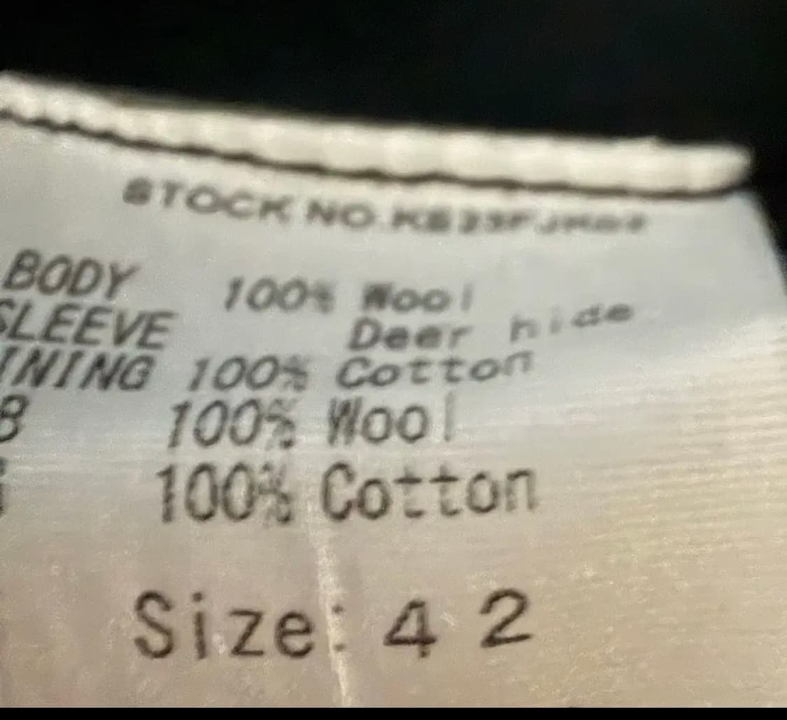 캡틴 선샤인 어워드 자켓 23fw black 42사이즈 상품이미지6