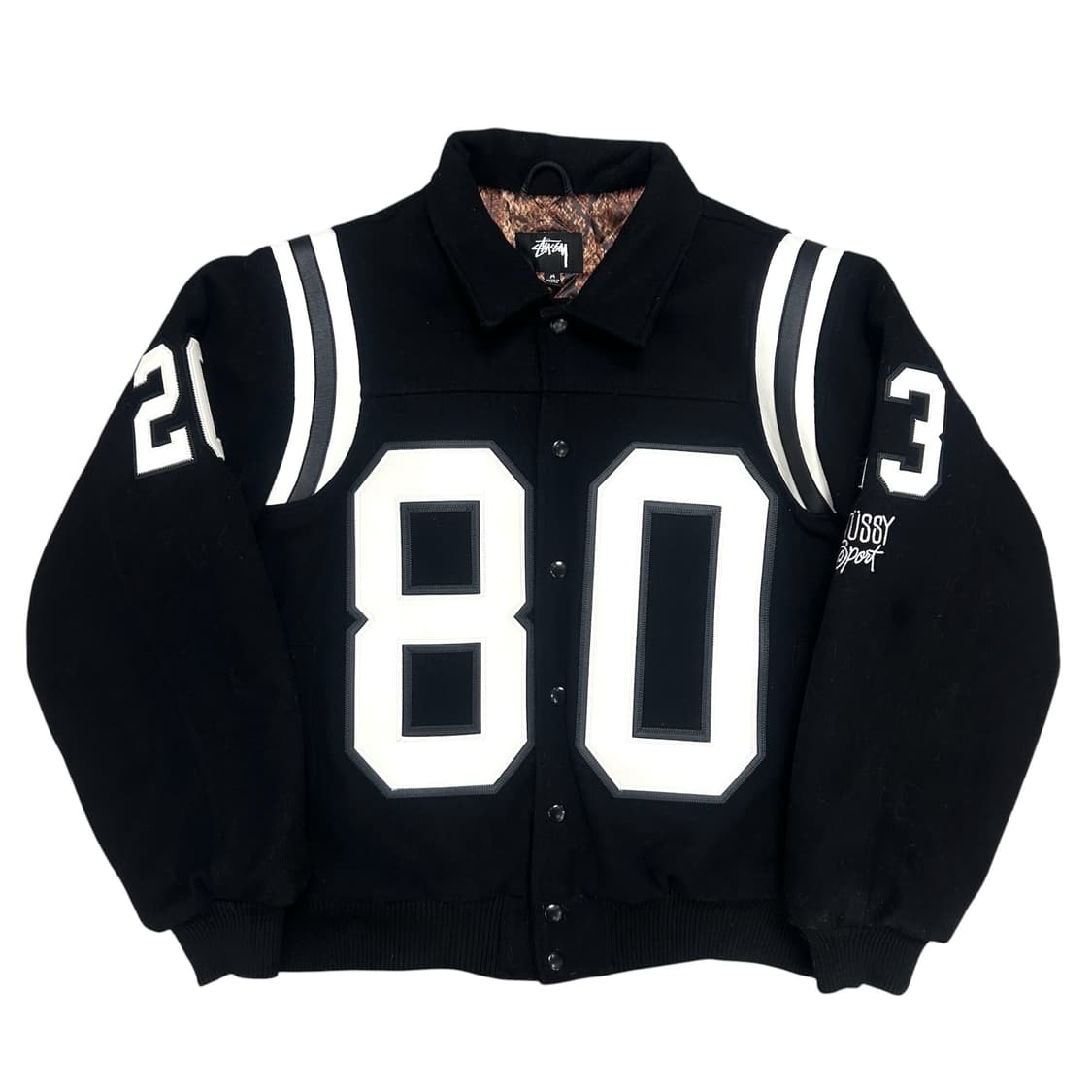 스투시 80 울 바시티 자켓(M) 상품이미지1