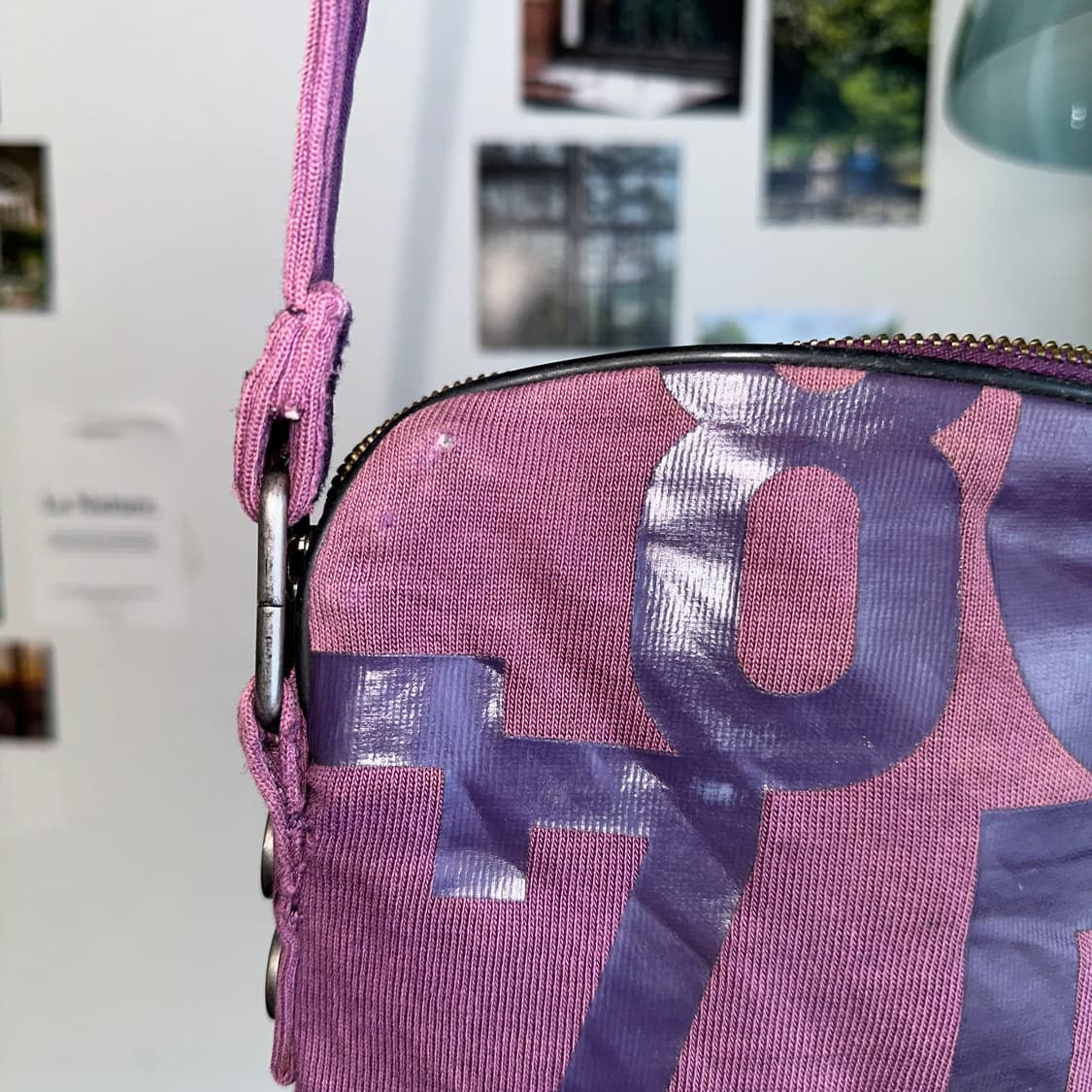 Diesel deep purple chain 크로스백 상품이미지10