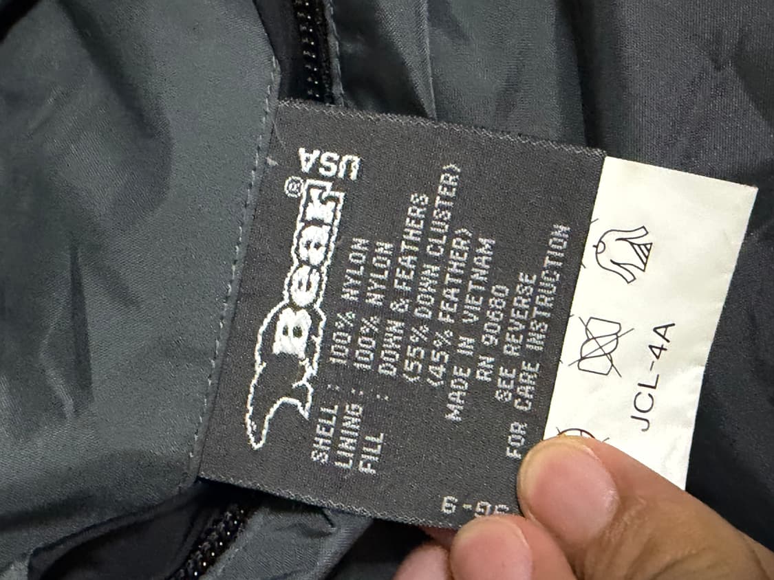 90s Bear USA 리버시블 덕 다운 패딩 상품이미지10