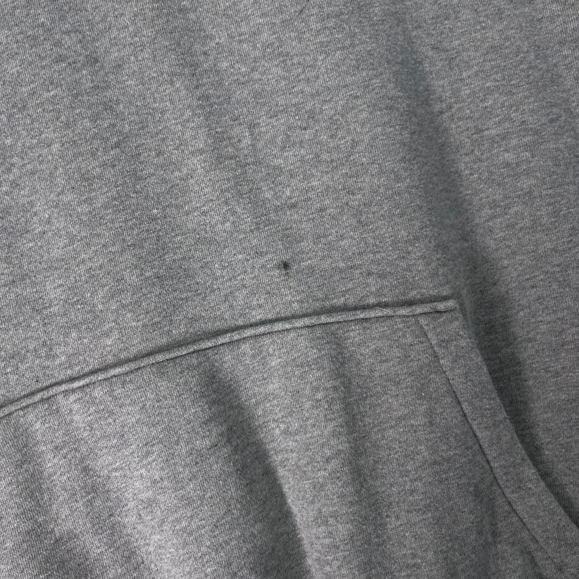 110 피오갓 에센셜 백로고 그레이 후드티 상품이미지6