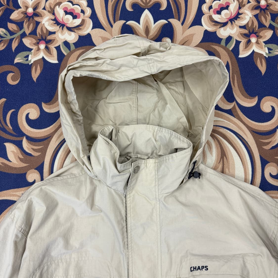 (L)챔스 Chaps 아노락 자켓(베이지,후드내장형) 상품이미지3