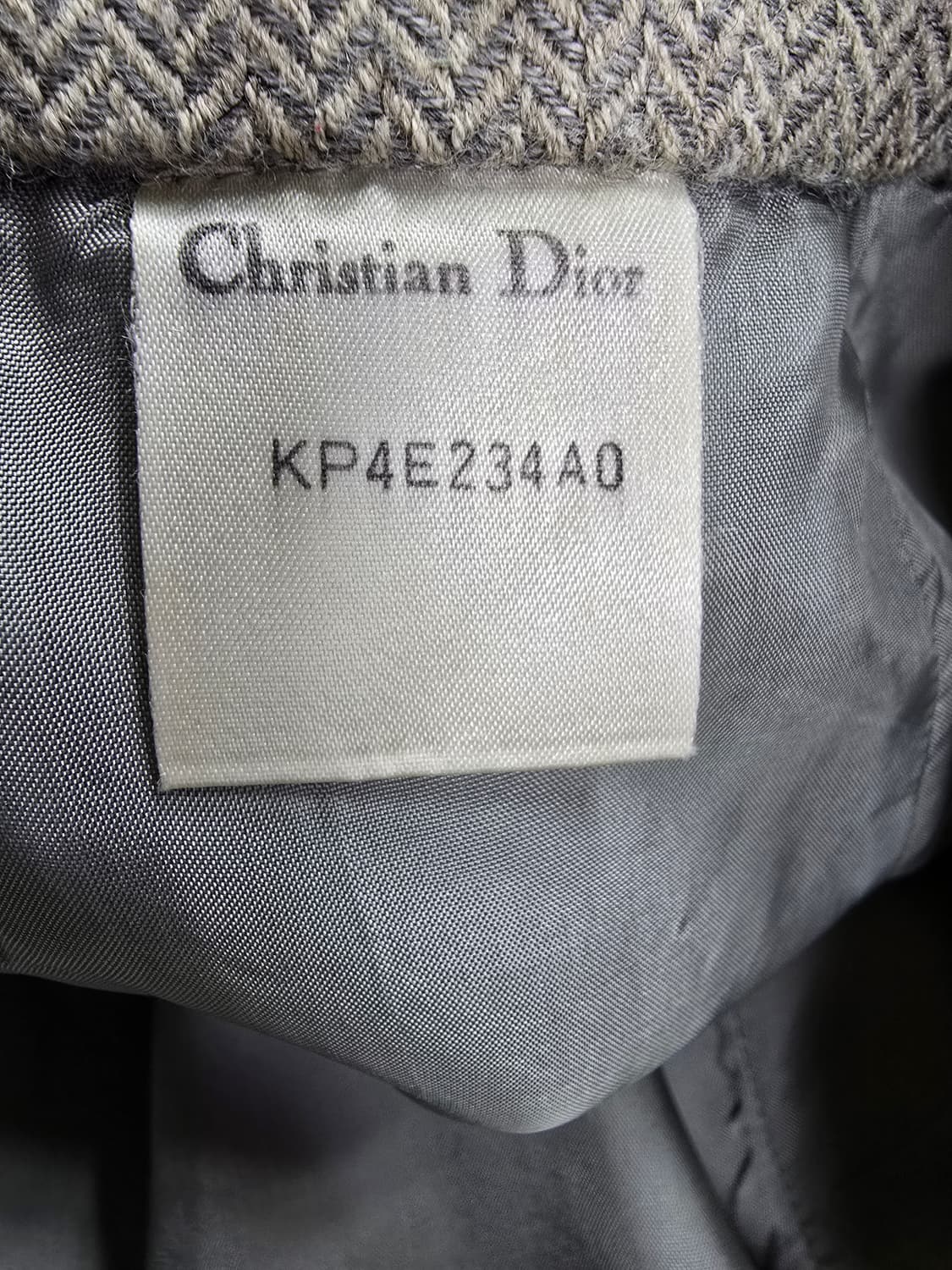 크리스찬디올 헤링본 H라인 스커트 (1450) 상품이미지4