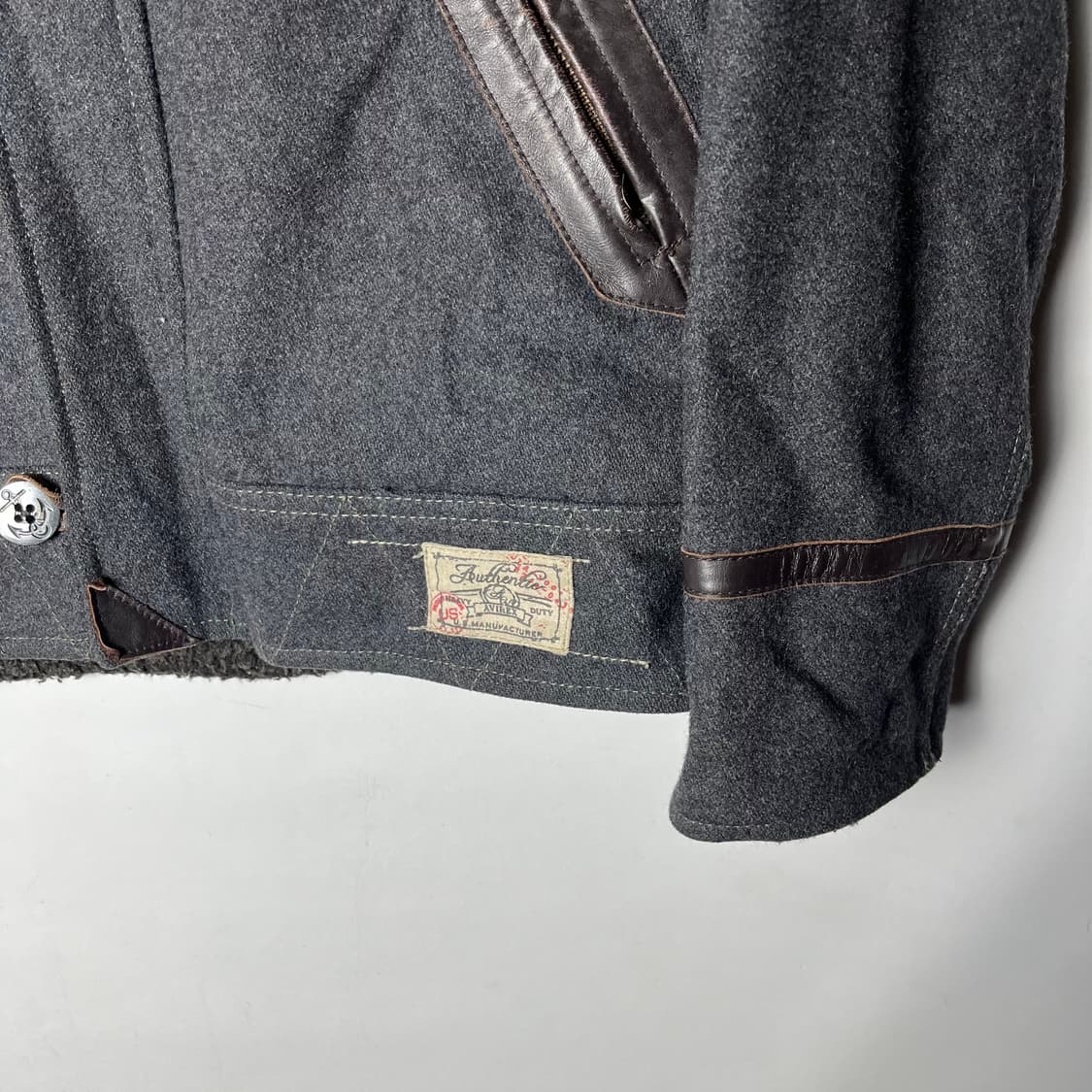 [Avirex] 아비렉스 헤비 울 자켓 상품이미지3