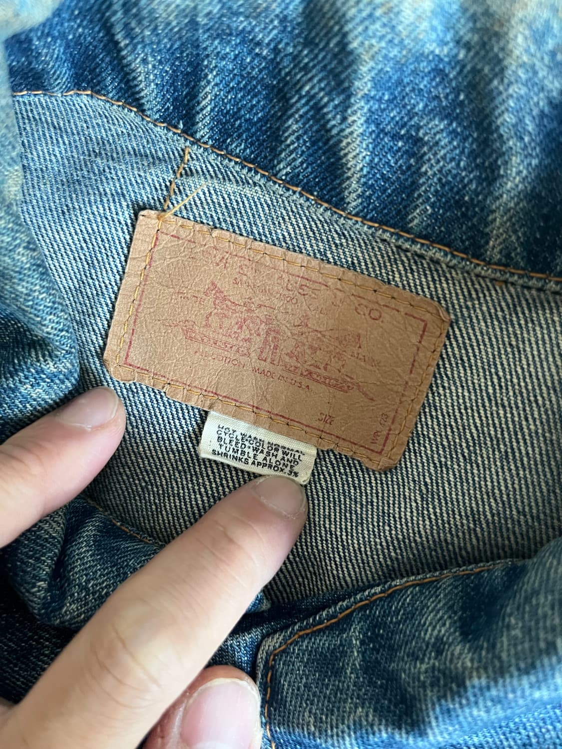 60~70's LEVI'S 70505-0217 트러커 자켓 상품이미지3