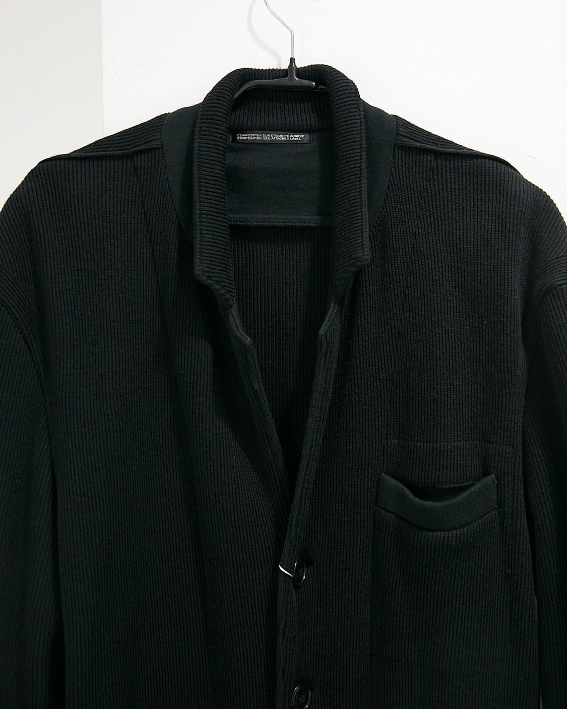 Pour Homme Ribbed Knit Jacket 상품이미지2