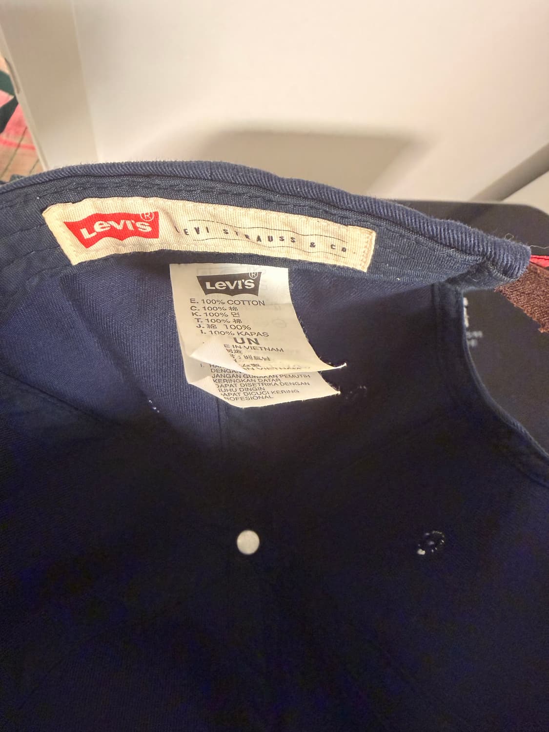 501 리바이스 캡 모자판매 상품이미지3