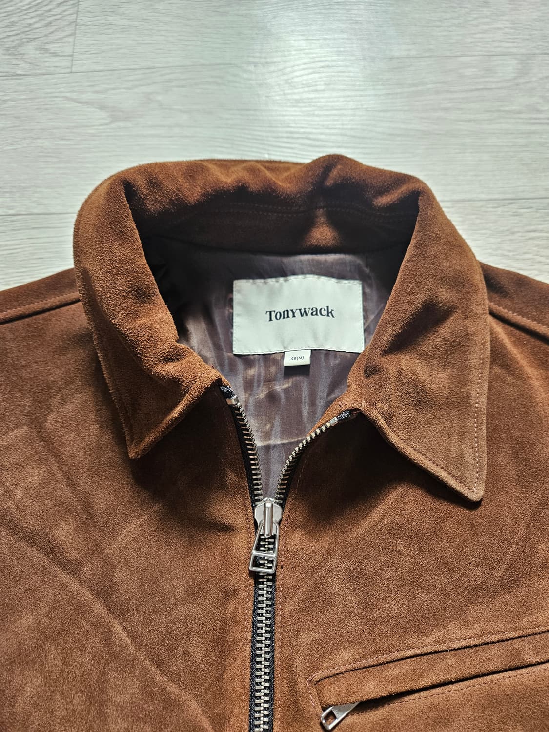 Tonywack 브라운 스웨이드 자켓 46 상품이미지3