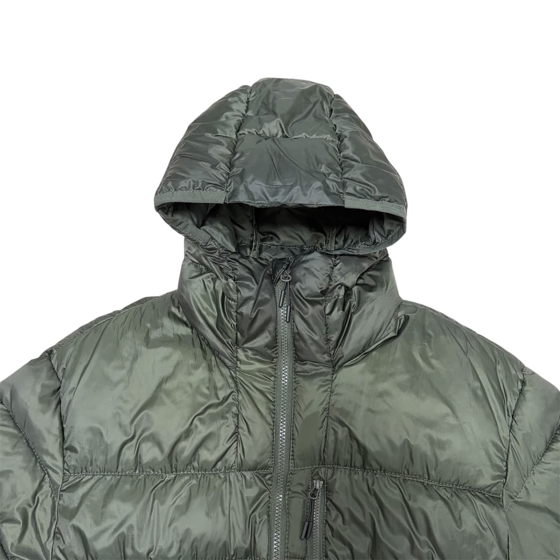 H&M 경량 패딩 카키 상품이미지3