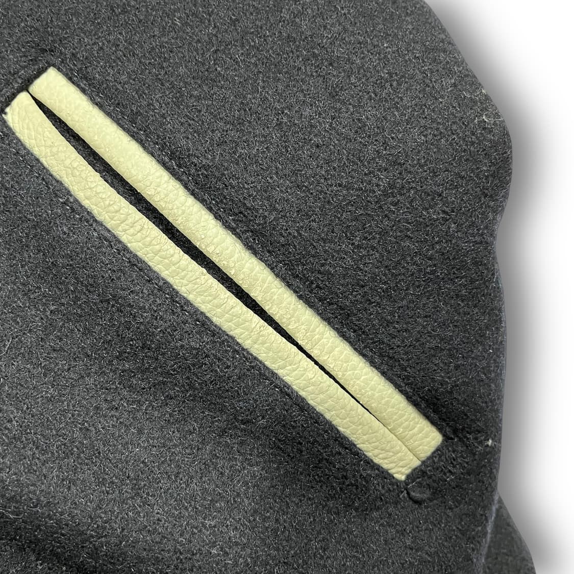 맥그리거 Blouson 패치워크 울 가죽 바시티 상품이미지7