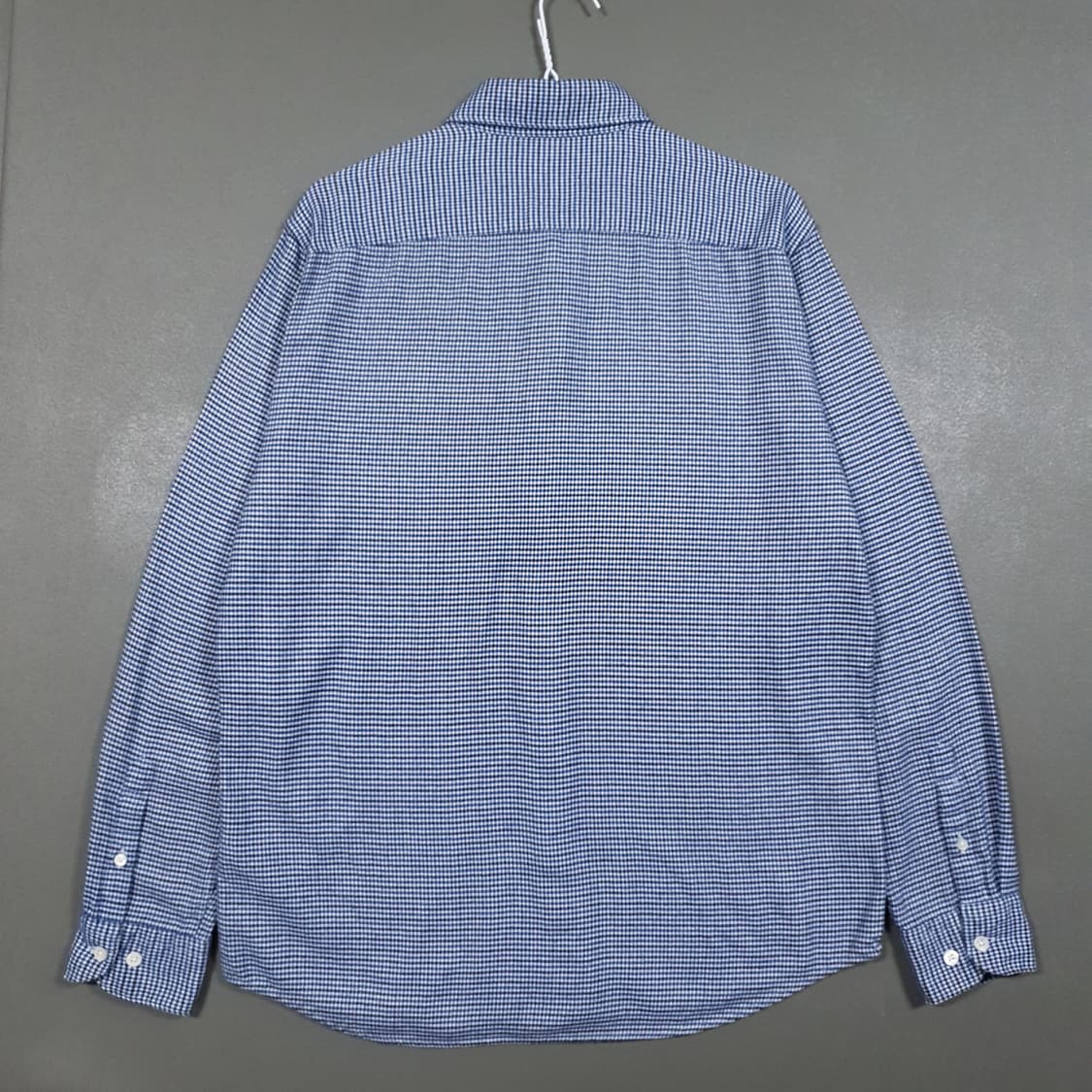L) 빈폴 신형 20fw 2도 하운드투스 셔츠 버튼다운 나노체크 남방 상품이미지9
