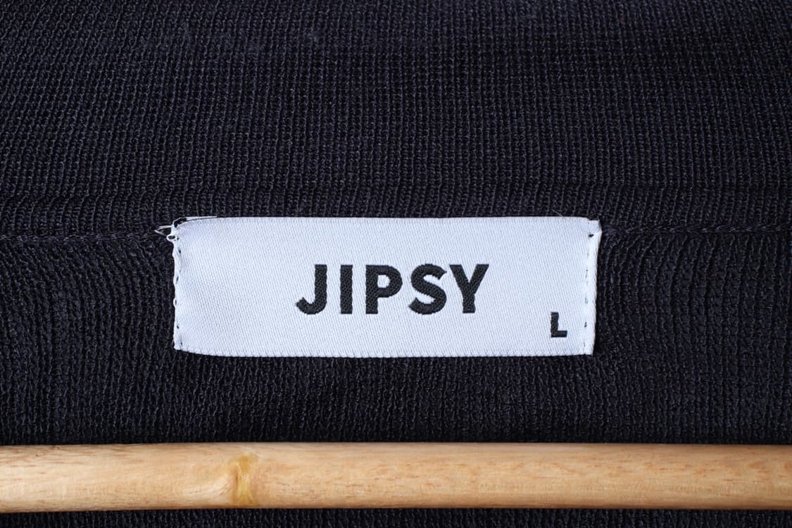 (L-2XL) 집시 반팔 카라 티셔츠 니트 브이넥 네이비-H31428 상품이미지5