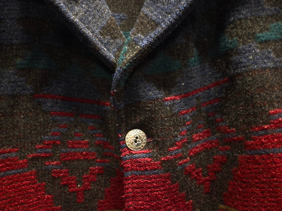 80'S 울리치 나바호패턴 블랭킷코트 상품이미지8