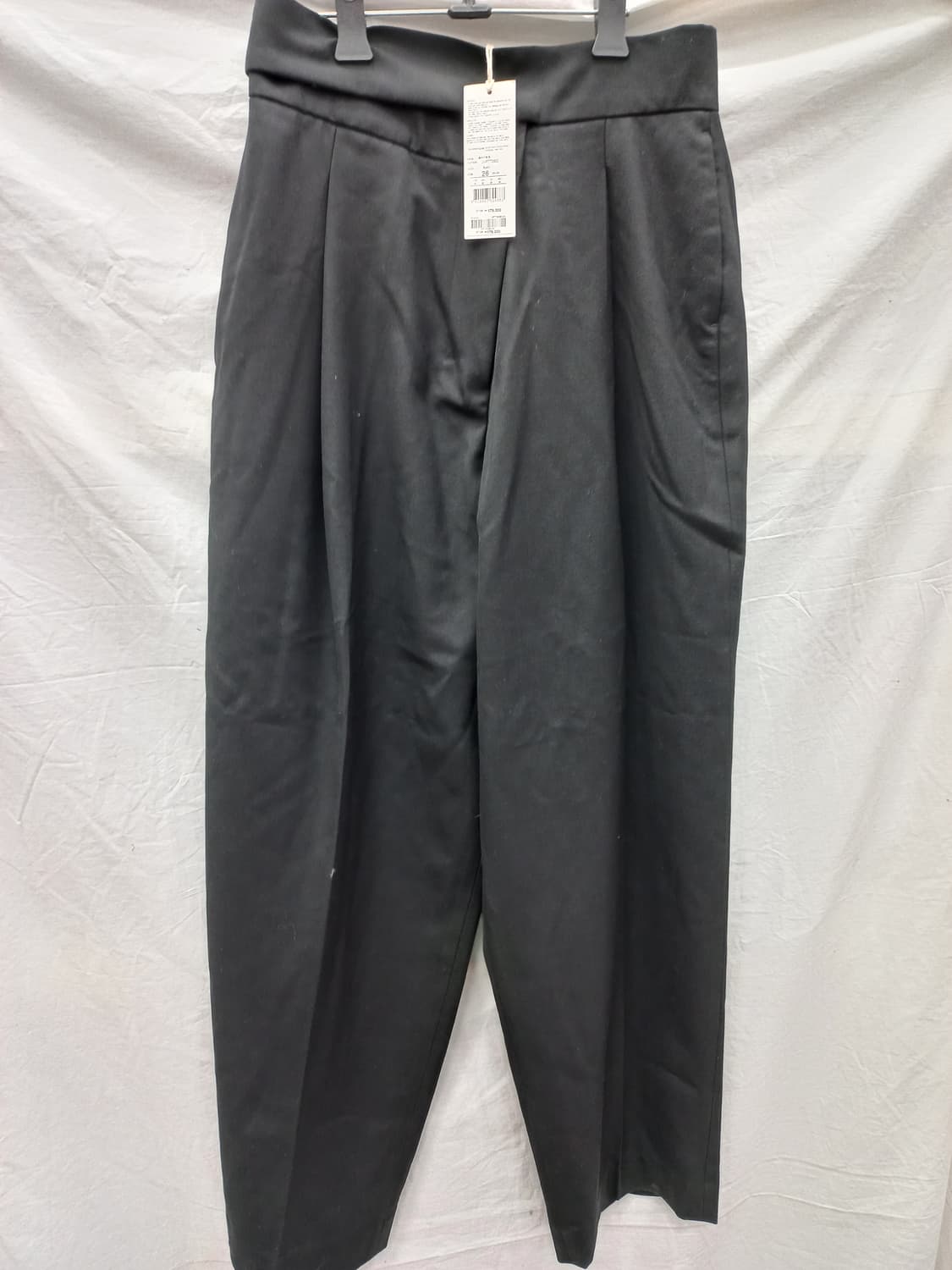 Lucy Judy 블랙 항아리핏 슬랙스 (허리 32) 새상품 상품이미지2