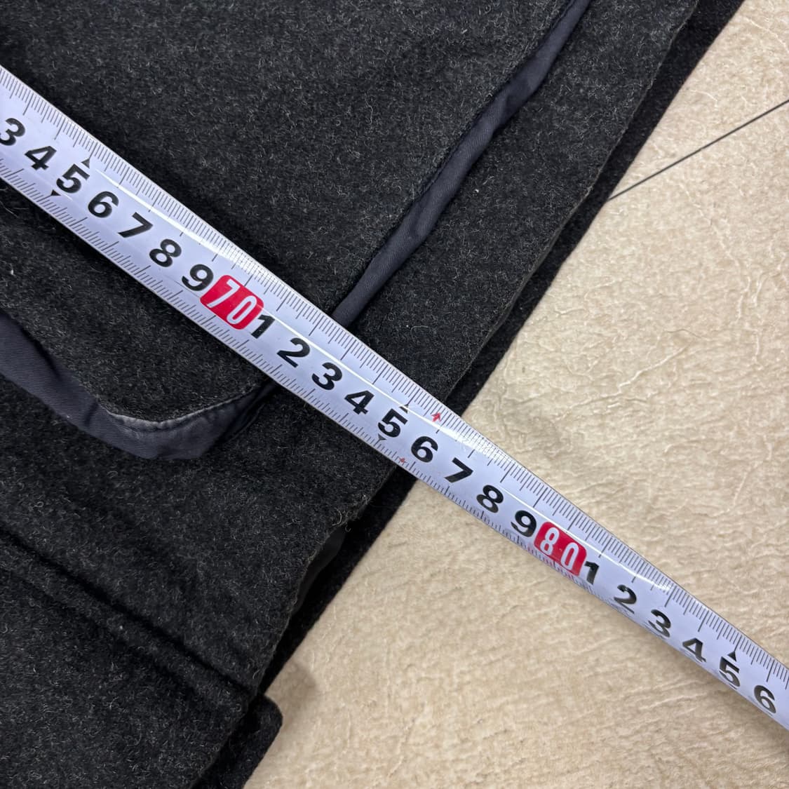갭 모직 후드 코트 자켓 상품이미지4