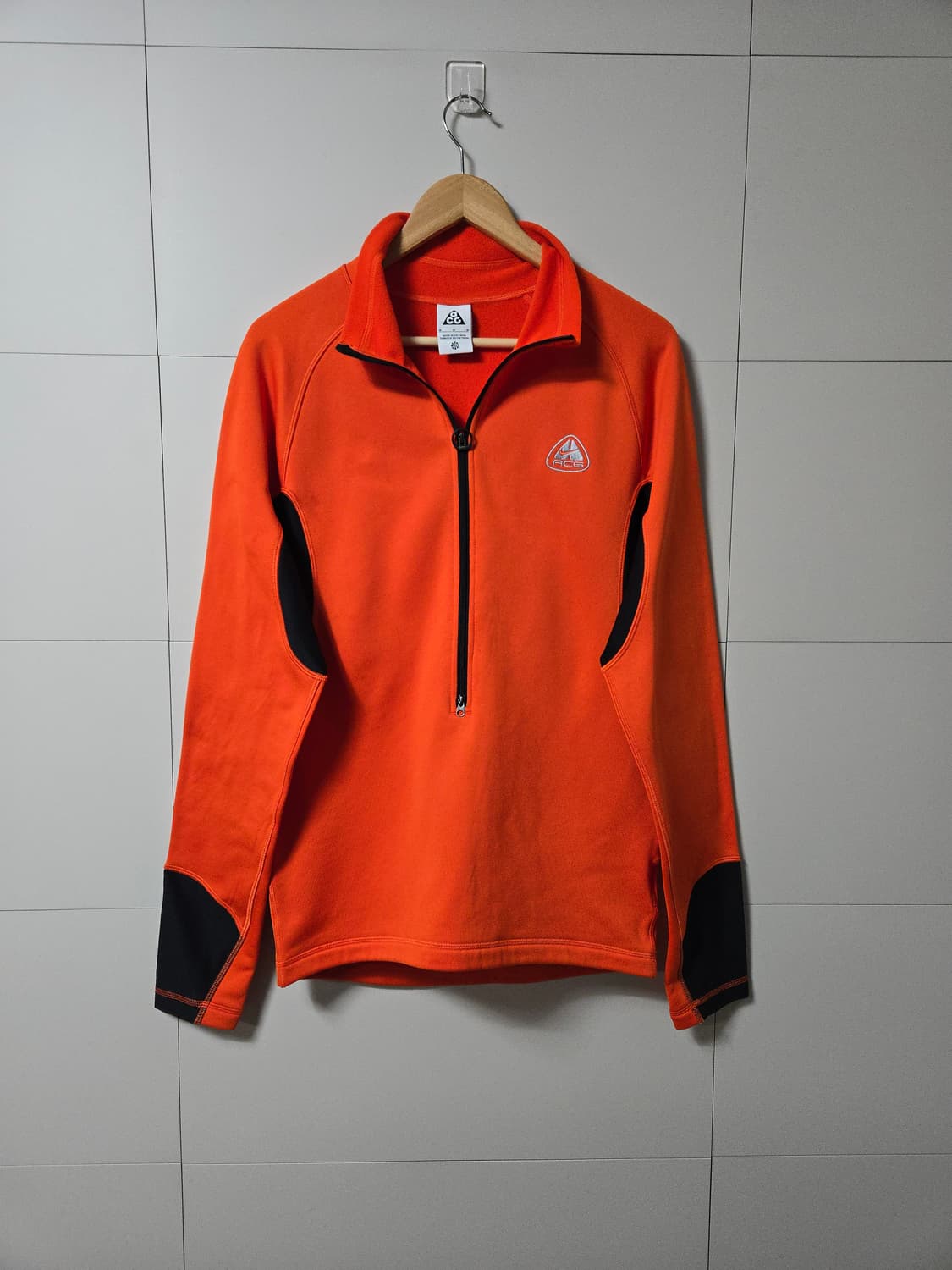 나이키 ACG 오리건시리즈 리이슈 폴라텍 풀오버 반집업피칸테 레드 M 상품이미지2