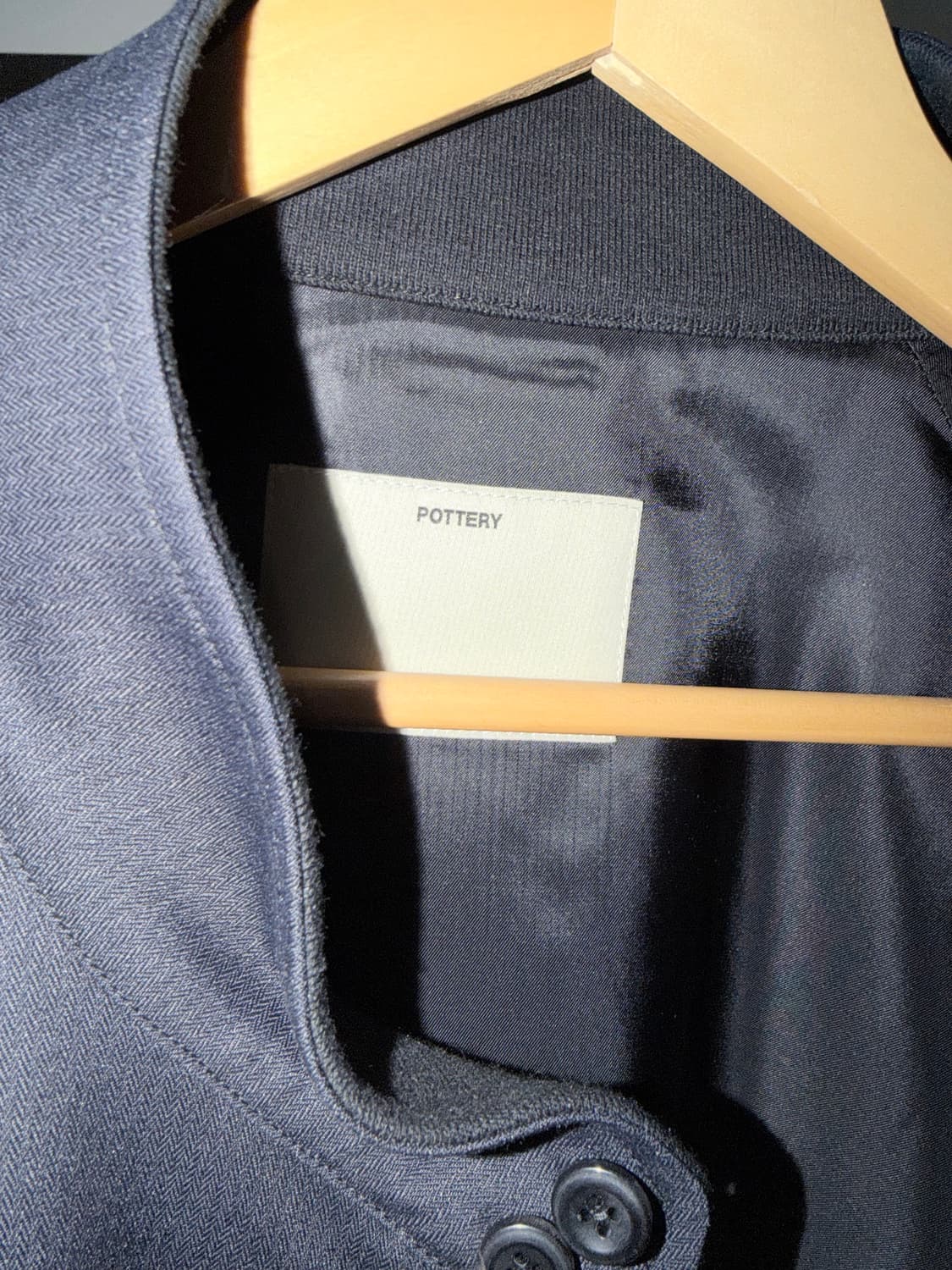 (4)포터리 루즈드 해링턴 블랙 상품이미지2