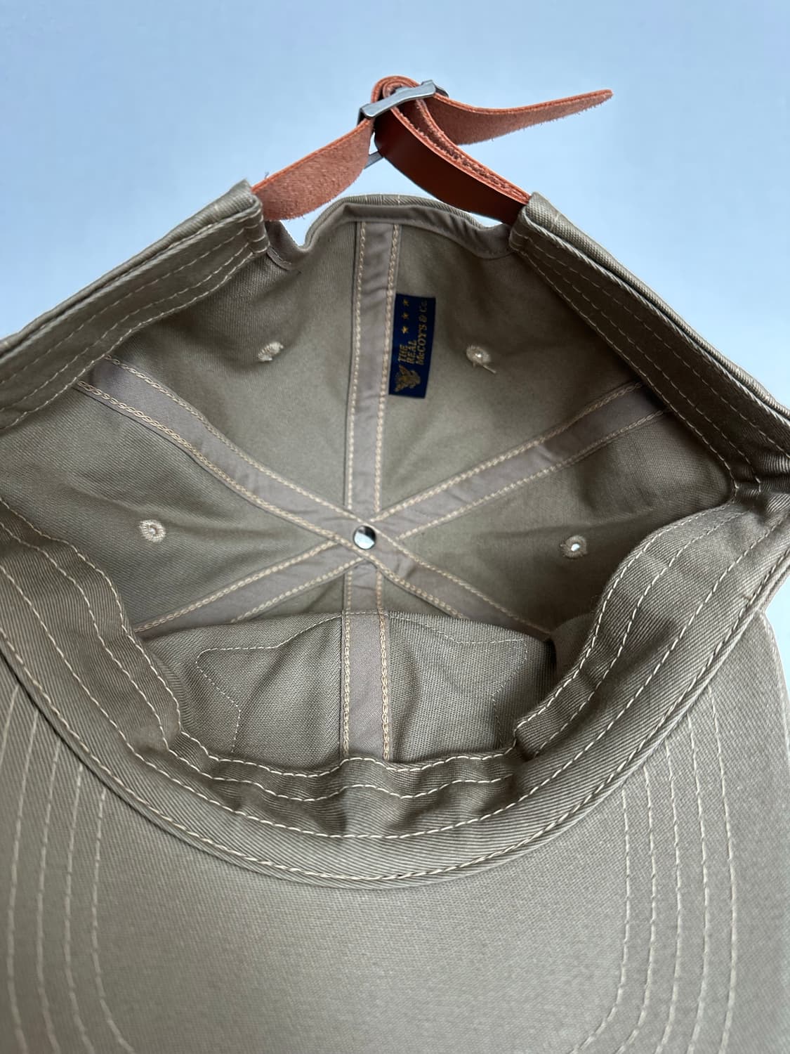 The REAL MCCOY'S 리얼 맥코이 볼캡 모자 카키 새상품 상품이미지2