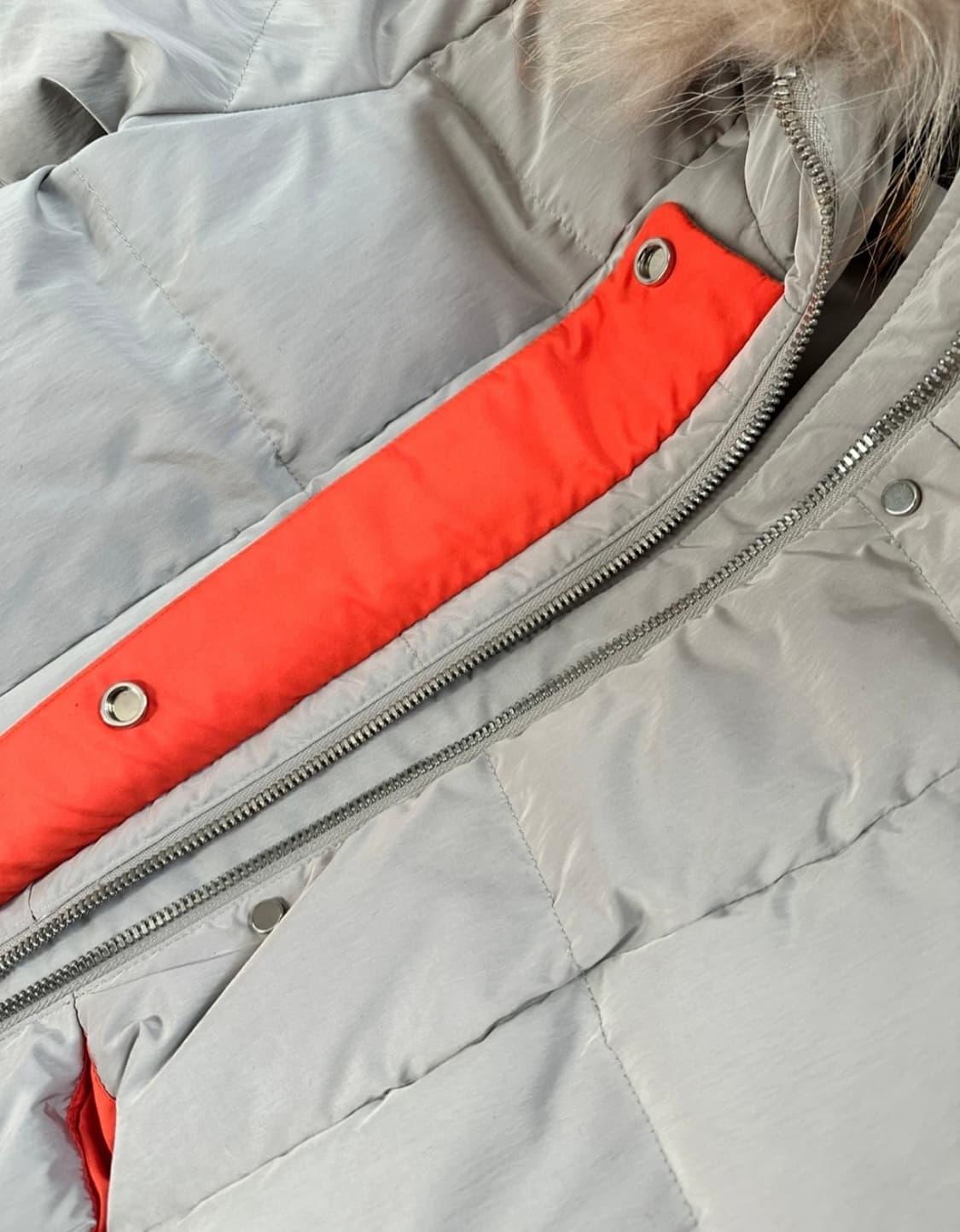 구스 다운 롱 패딩 상품이미지3