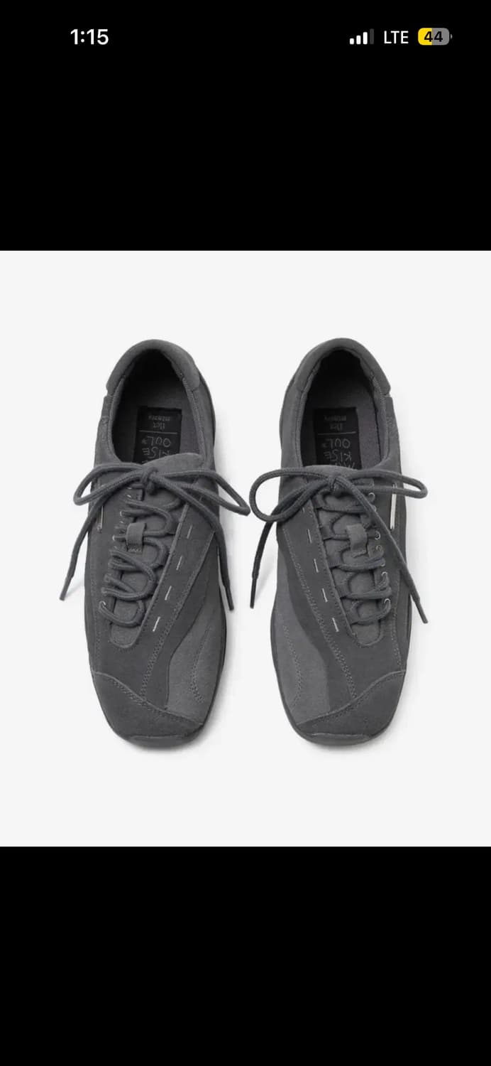 미세키서울 X 플러피시트러스 스니커즈 차콜 240 상품이미지1