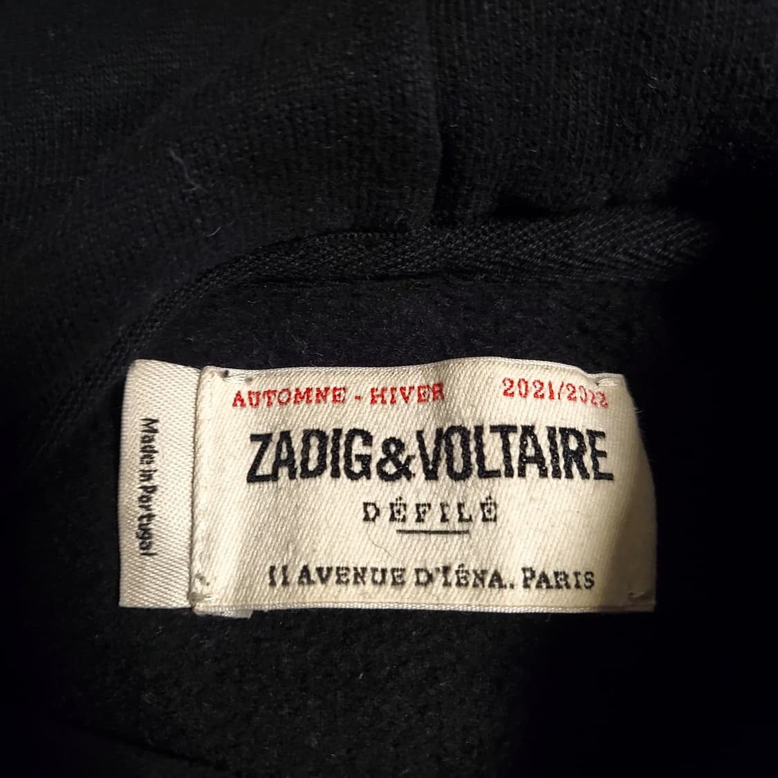 쟈딕엔 볼테르 Georgy Mouth 블랙 후드티 상품이미지9