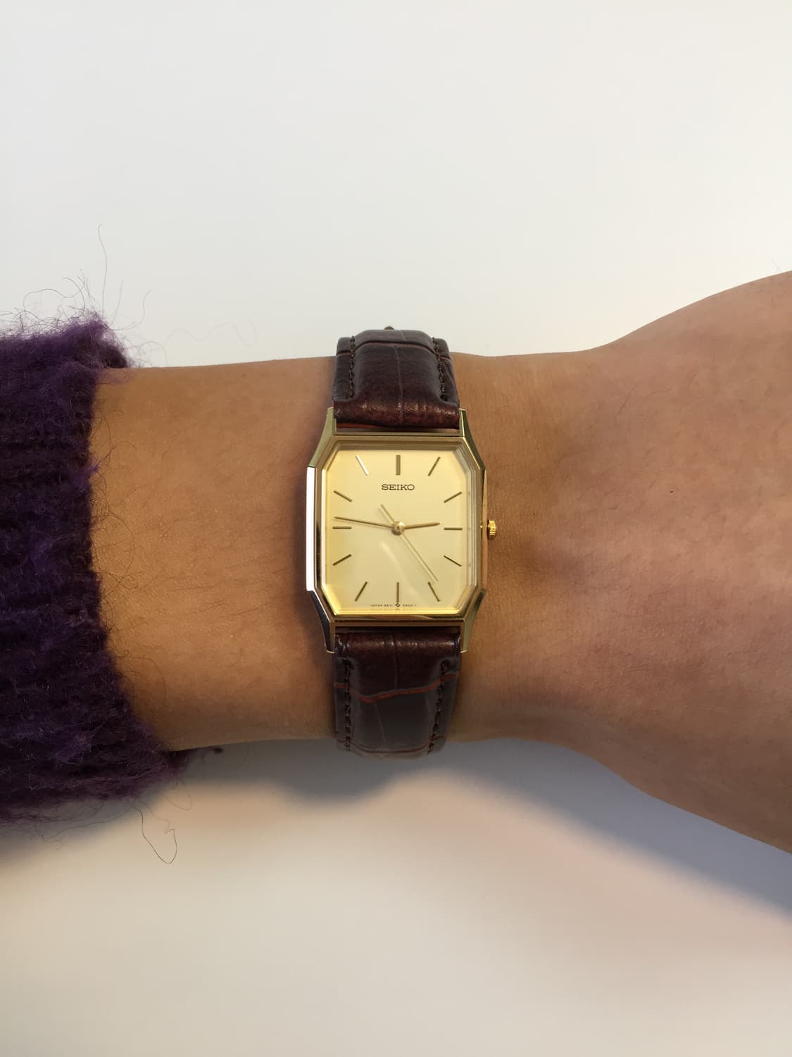 80s seiko gold tank quartz 상품이미지3