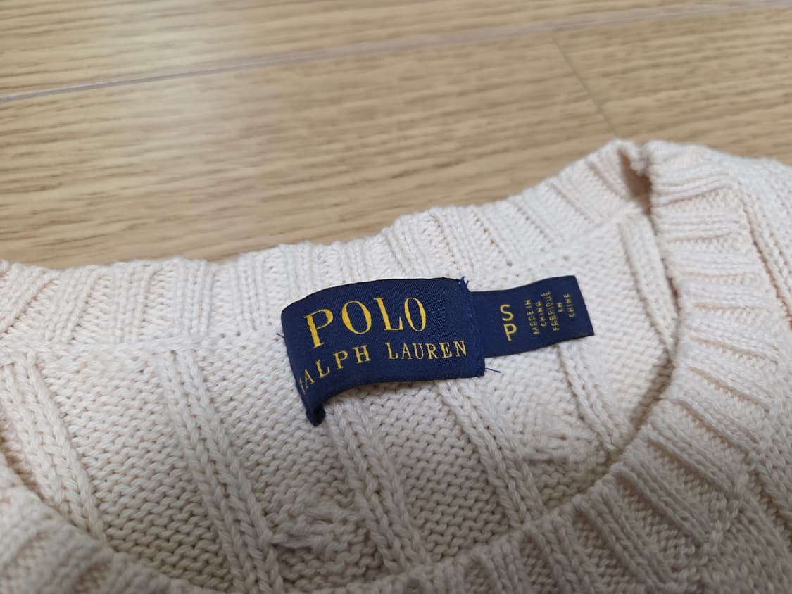 폴로 랄프로렌 포니 코튼 케이블 니트 상품이미지4