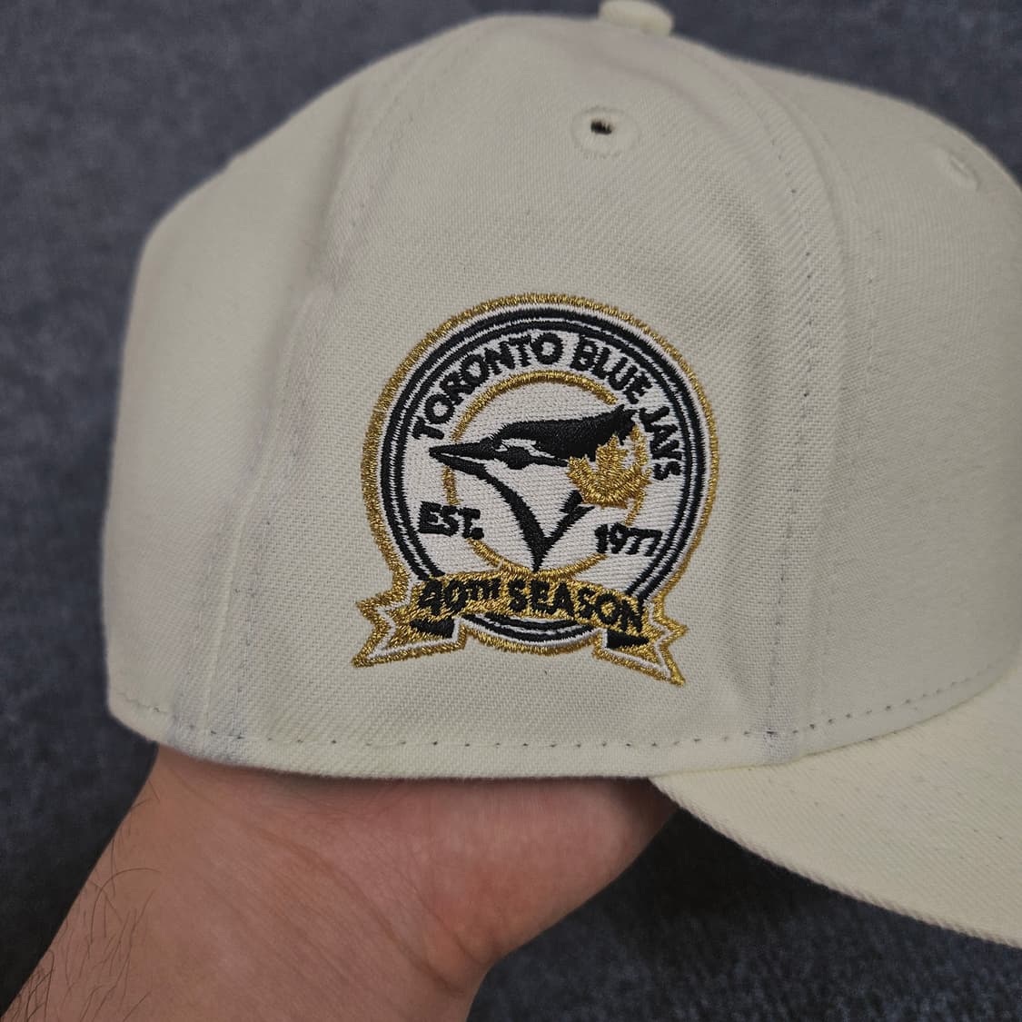 뉴에라 토론토 블루제이스 40주년 모자(급처) 상품이미지3