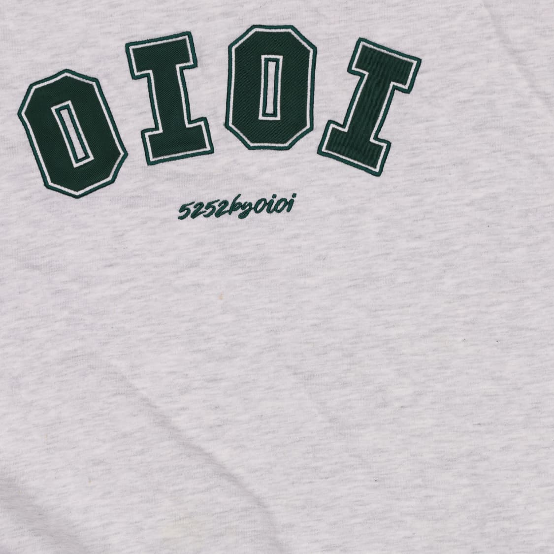 [M] OIOI 멜란지 맨투맨 티셔츠 0119H1 상품이미지5